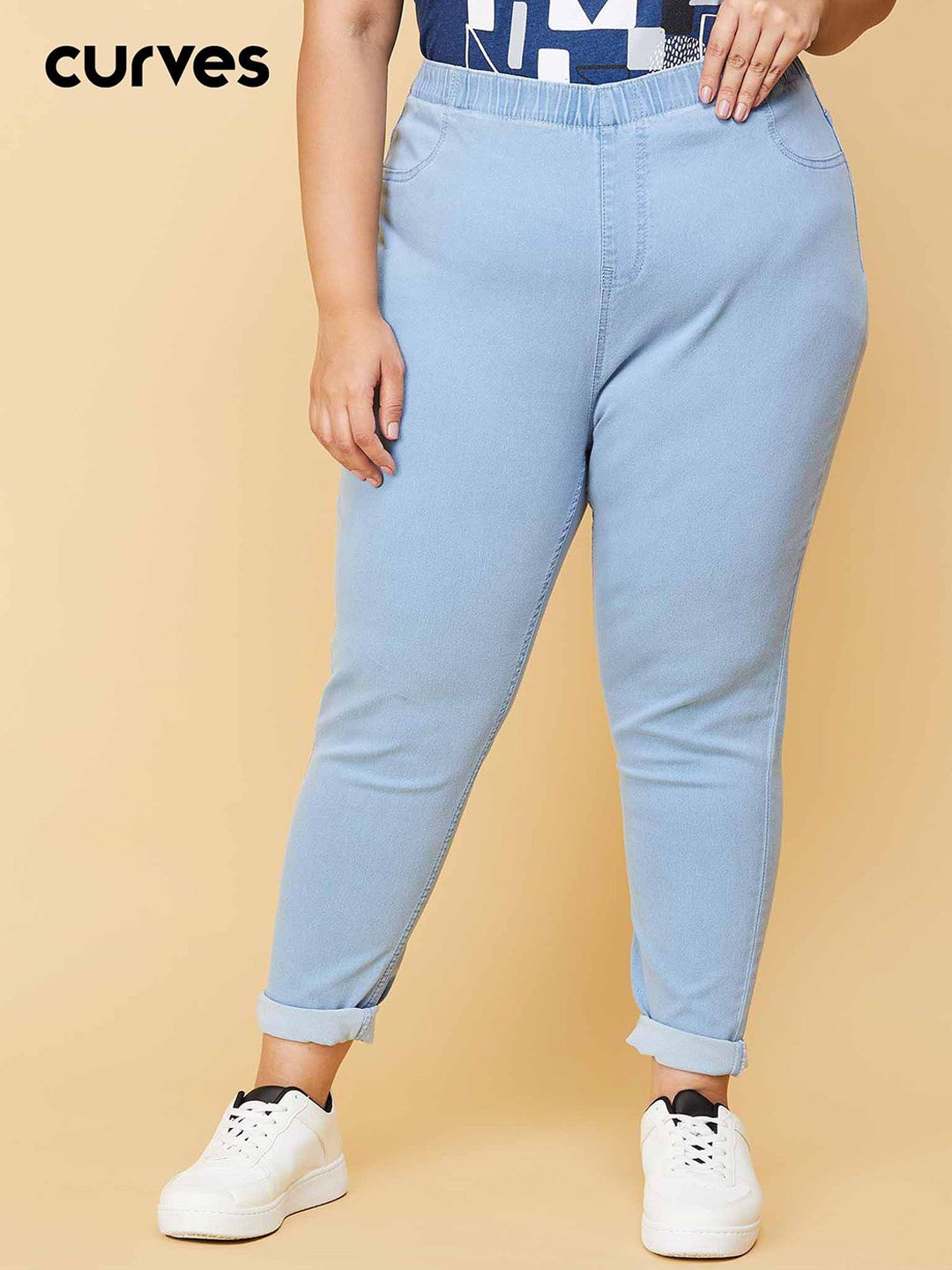 

max Women Blue Slim Fit Jeans
