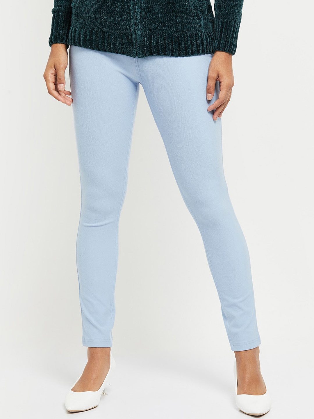 

max Women Blue Slim Fit Jeans