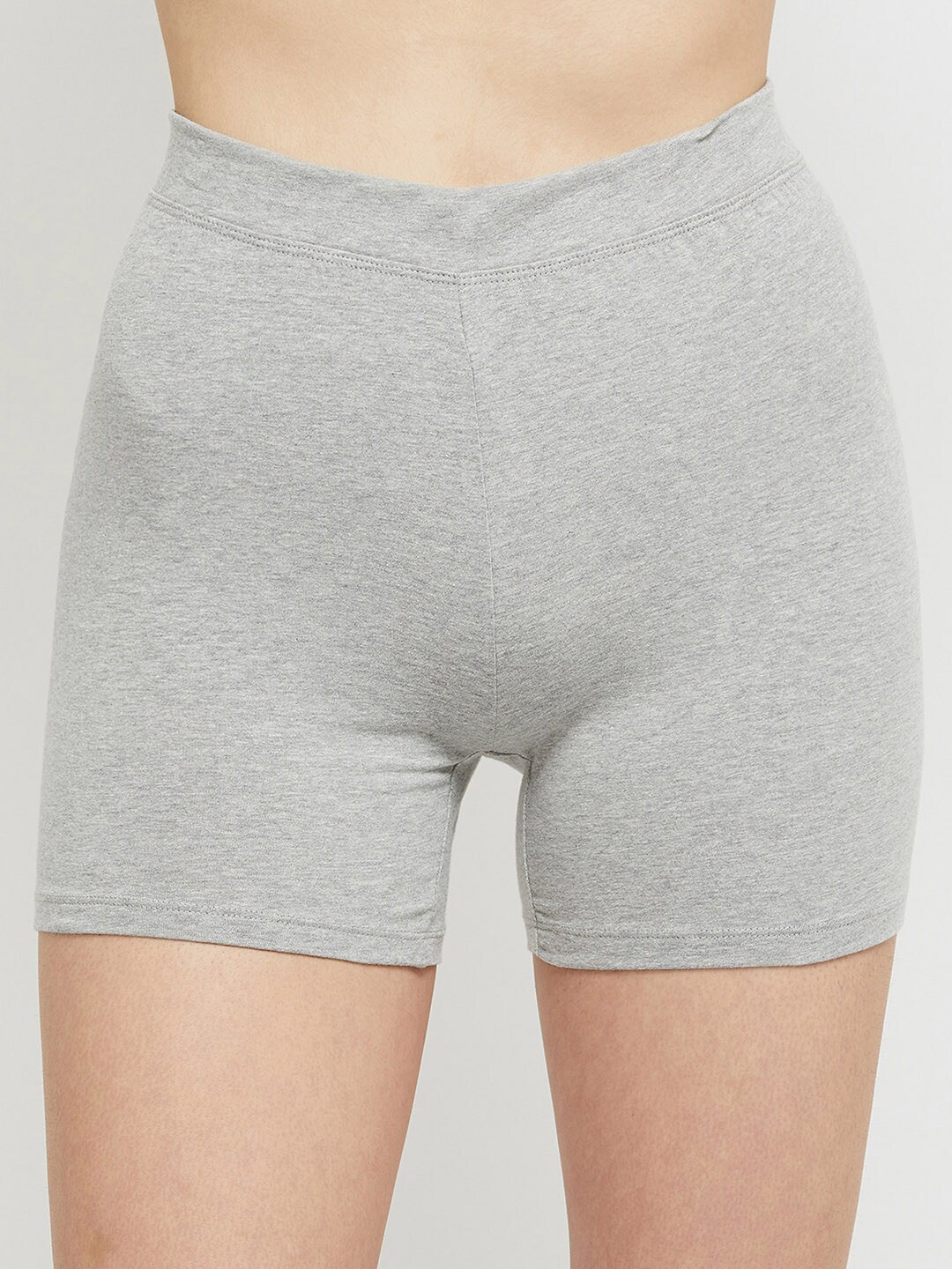 

max Women Grey Solid Boys Shorts Briefs