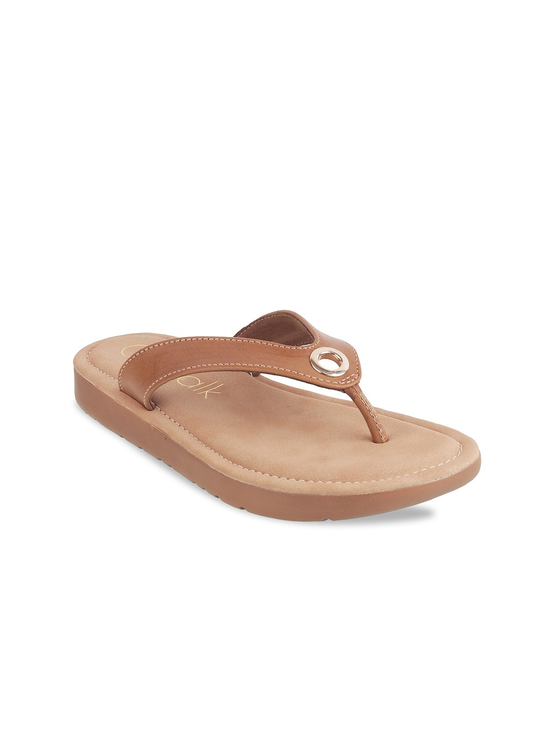 

Catwalk Women Tan Open Toe Flats