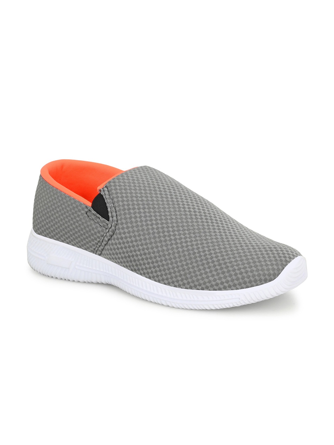 

Yuuki Men Grey Mesh Walking Non-Marking Shoes