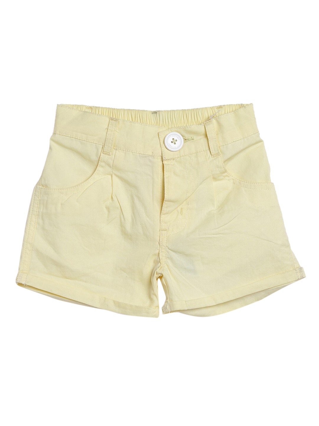 

612League Girls Yellow Running Shorts