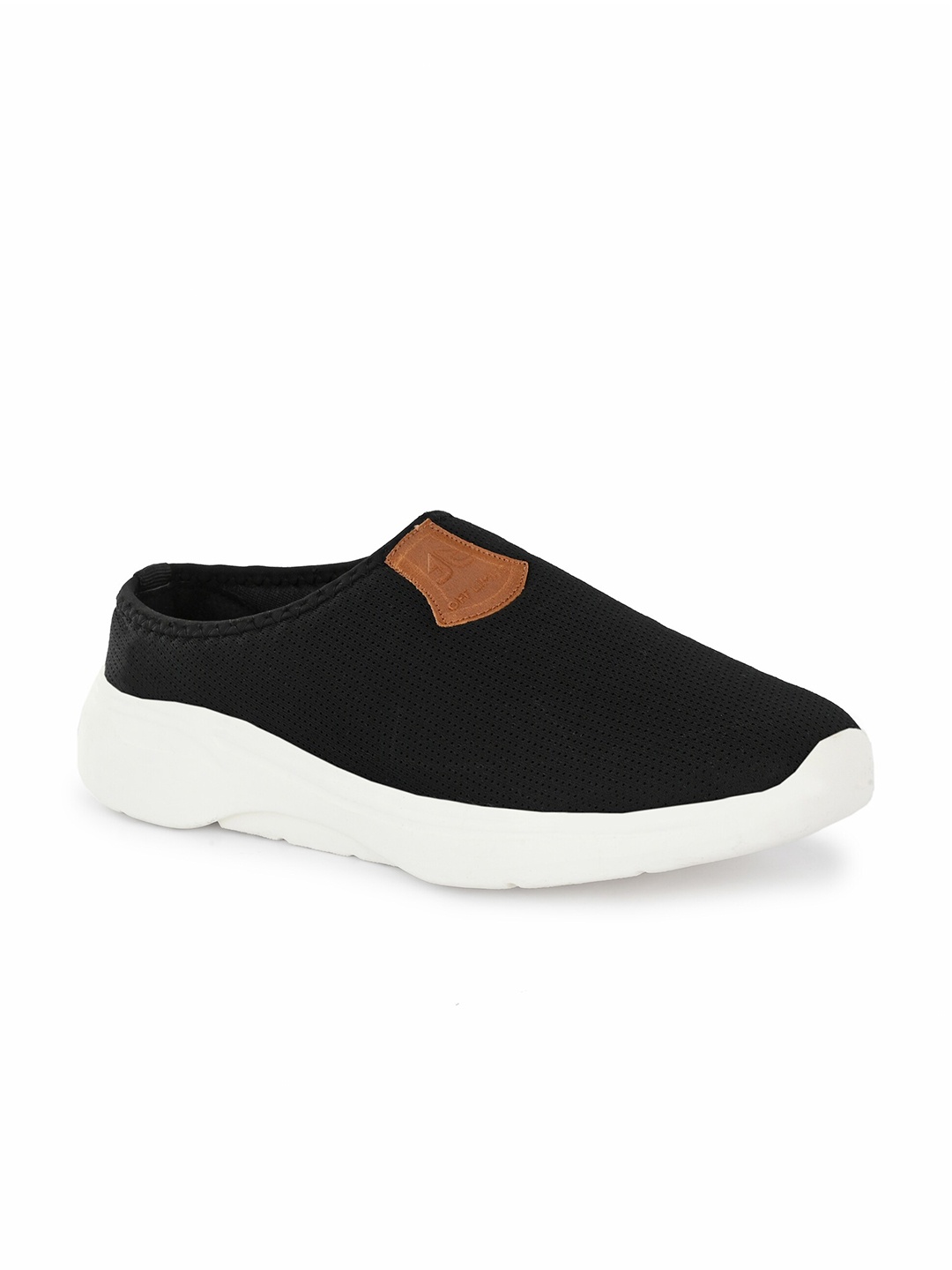 

OFF LIMITS Men Black Mesh Walking Non-Marking Shoes