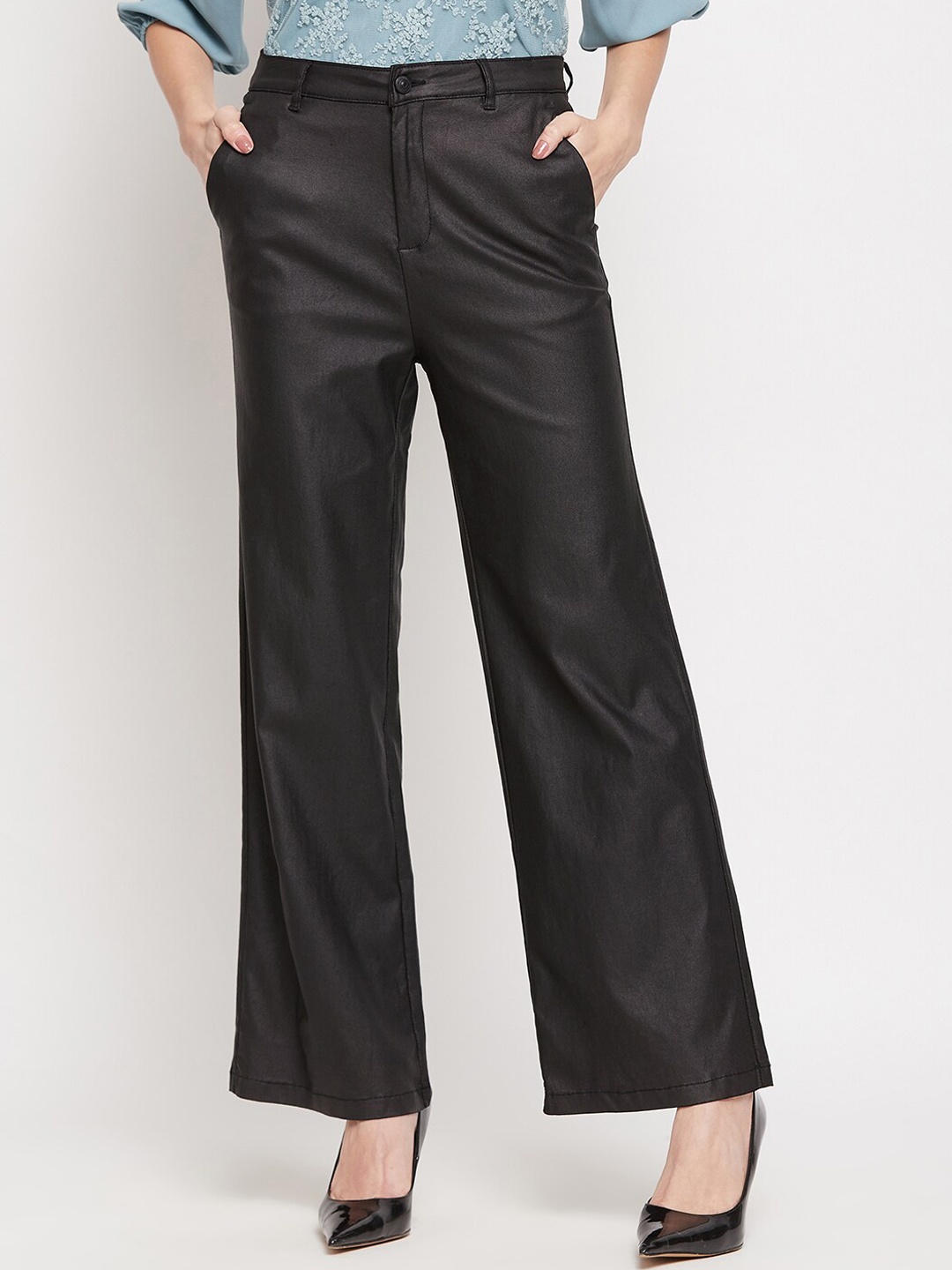 

Madame Women Black Trousers