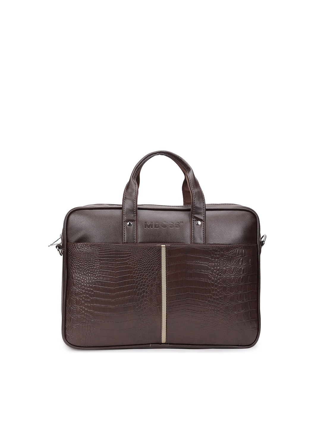 

MBOSS Unisex Brown Laptop Bag