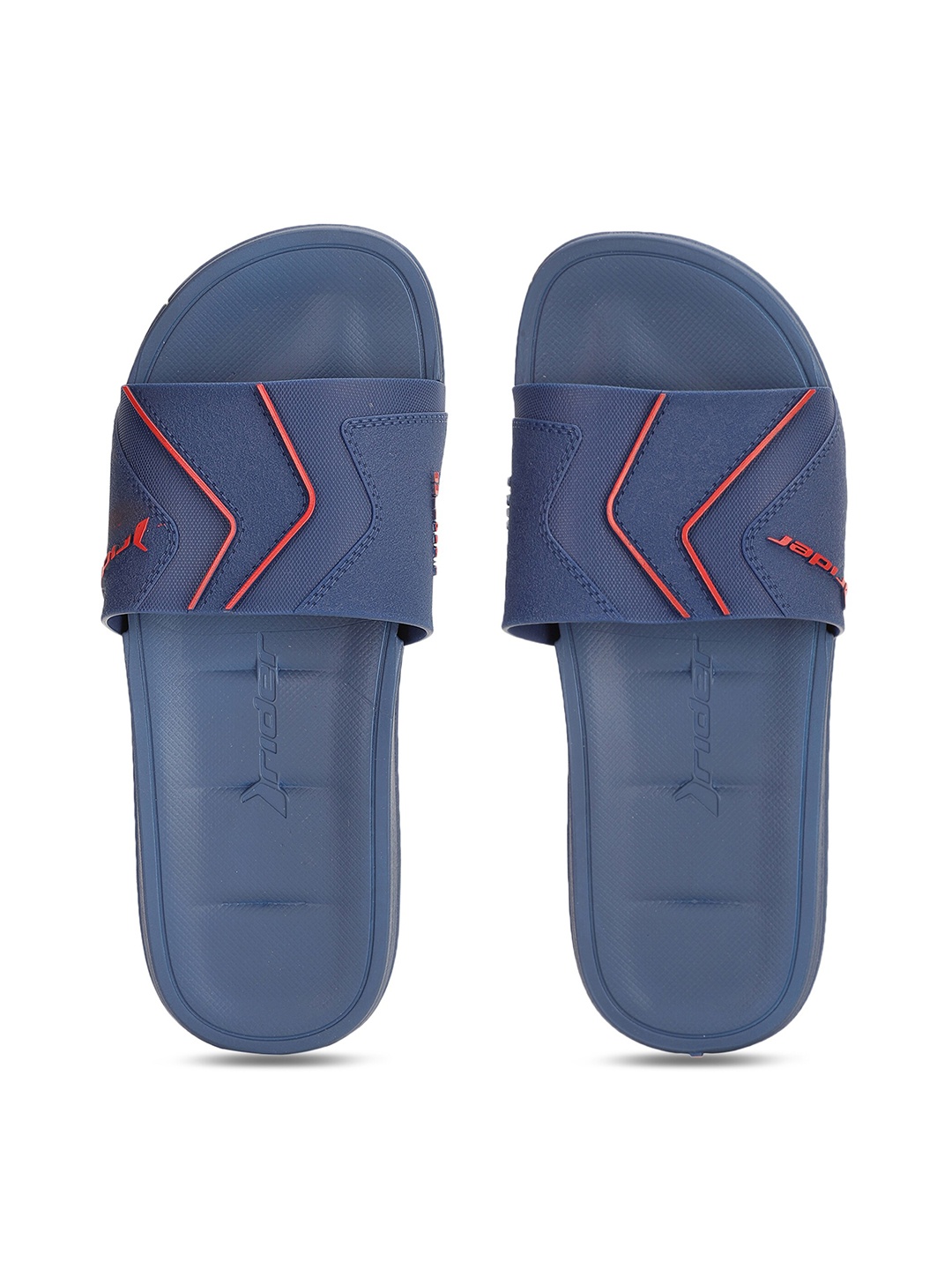 

Rider Men Blue & Red Printed Sliders