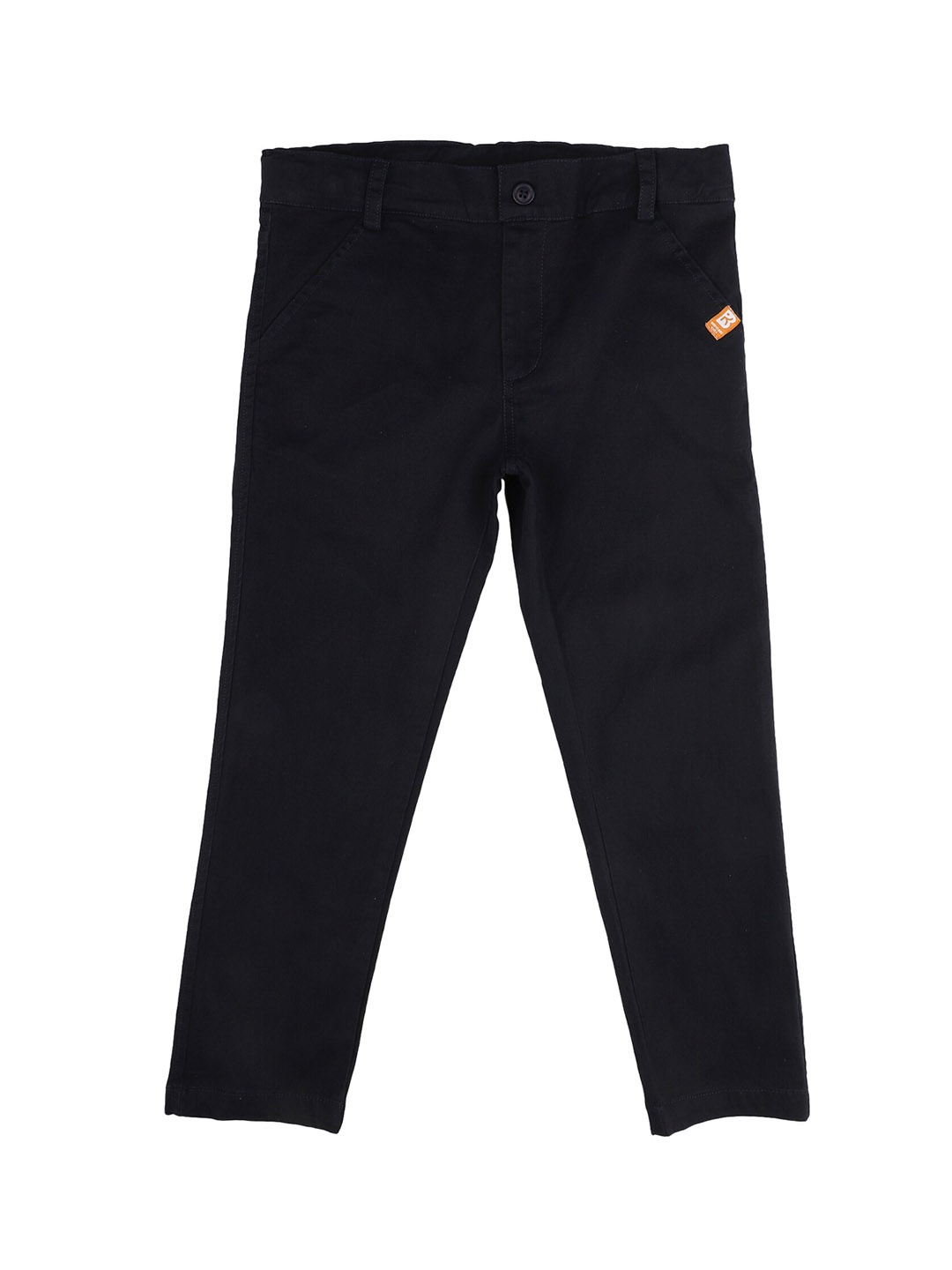 

Bodycare Kids Boys Navy Blue Solid Cotton Track Pants