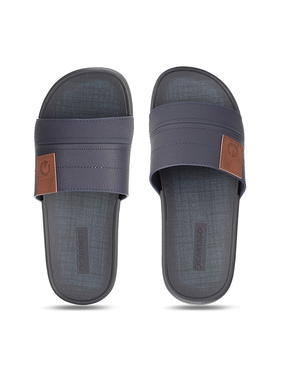 

CARTAGO Men Blue Sliders