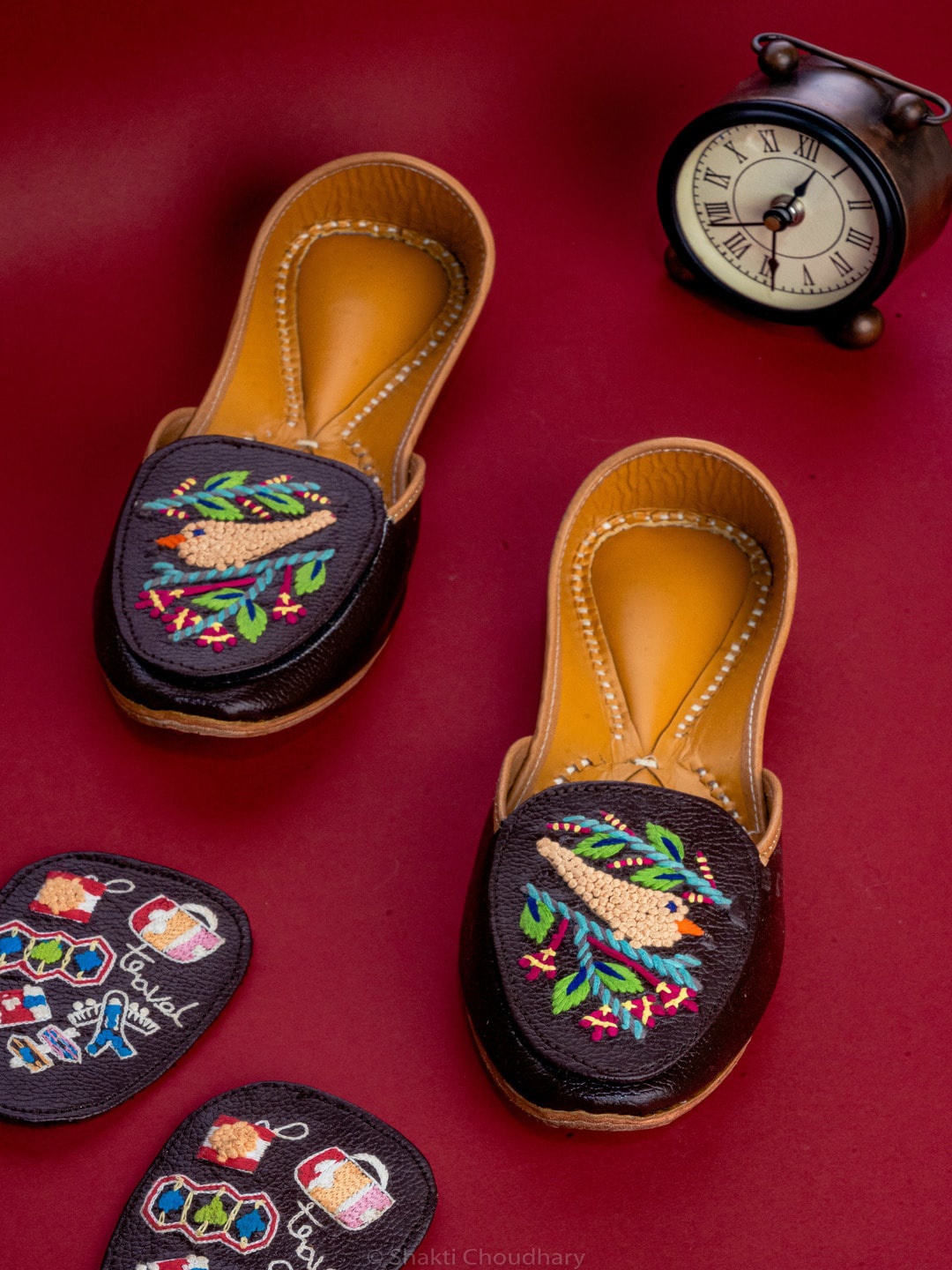 

NR By Nidhi Rathi Women Brown Ballerinas Flats