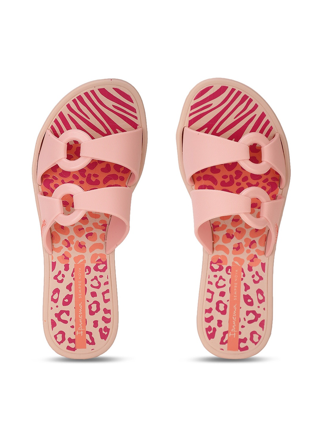 

iPanema Women Pink Printed Sliders