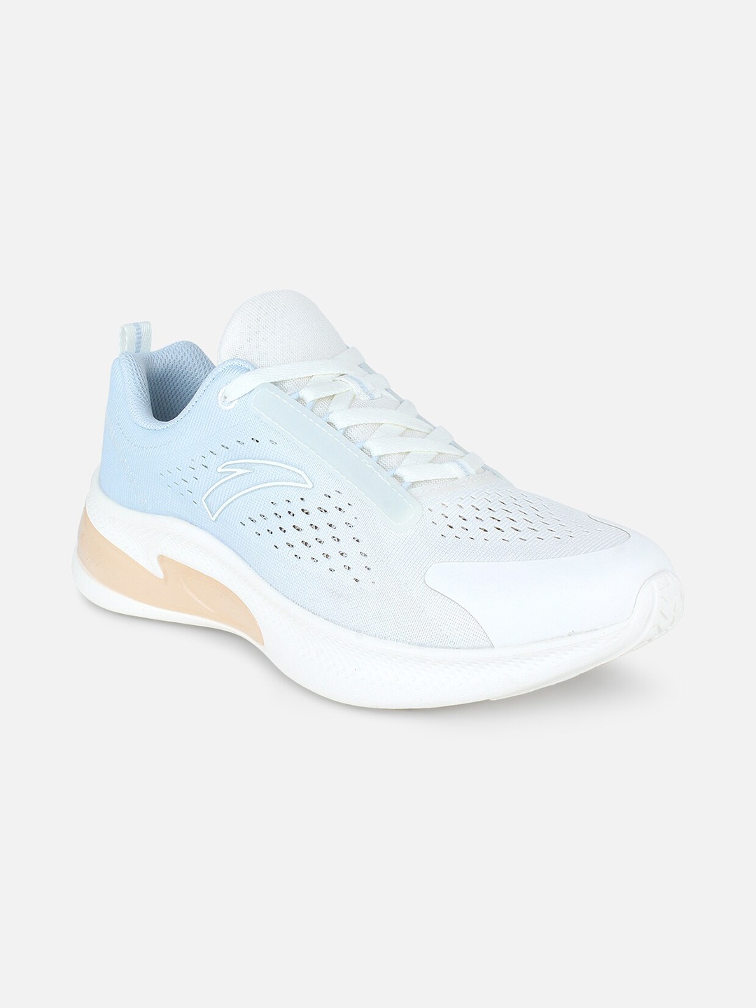 

Anta Women Blue Mesh Running Non-Marking Shoes