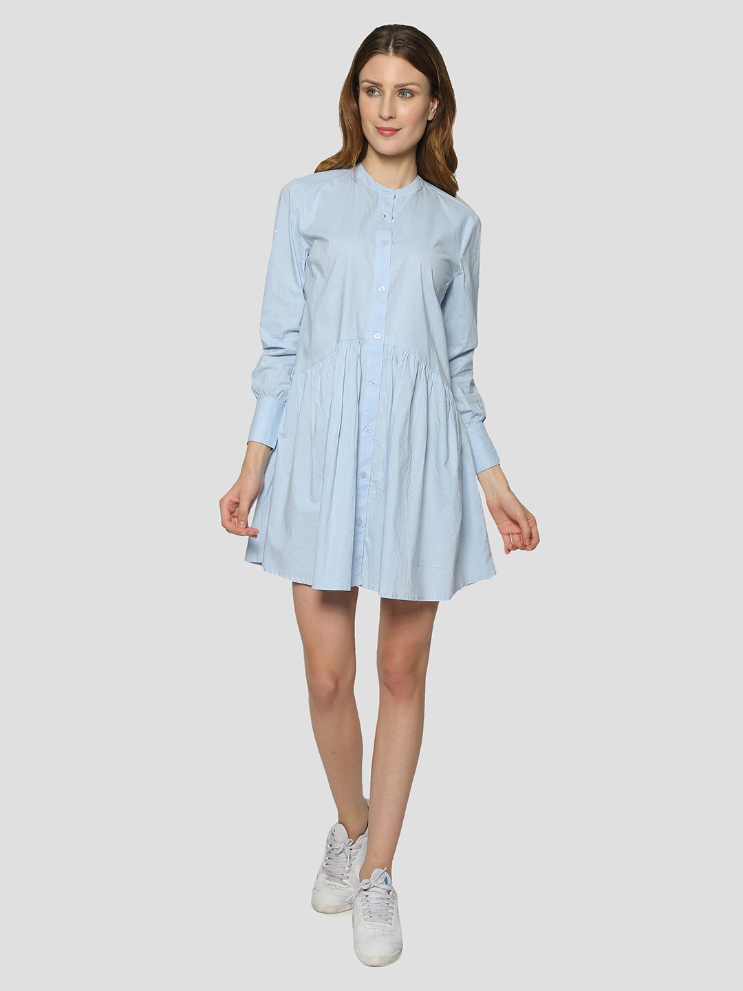 

DRIRO Blue Shirt Dress