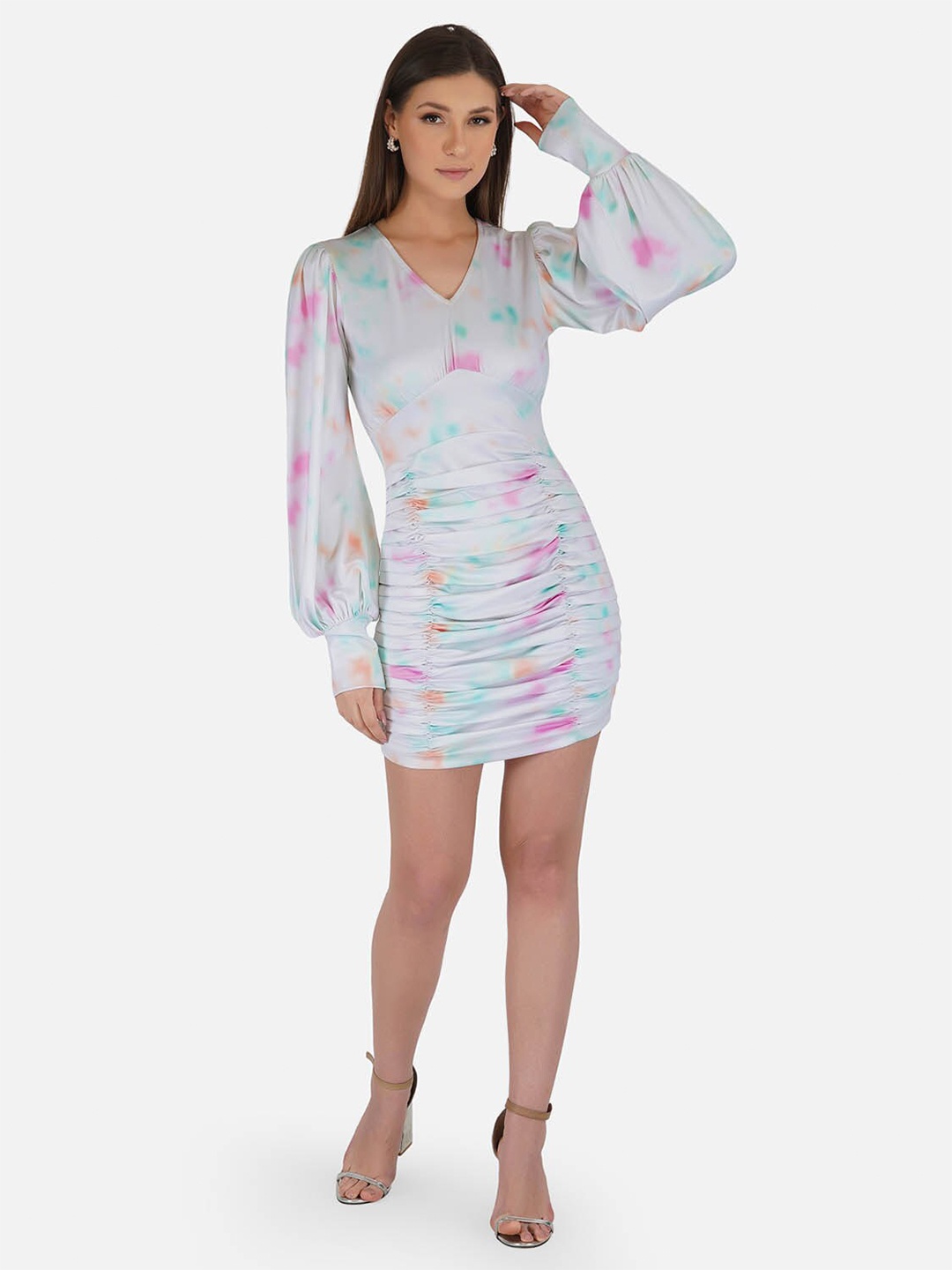 

IMPERATIVE White Bodycon Dress