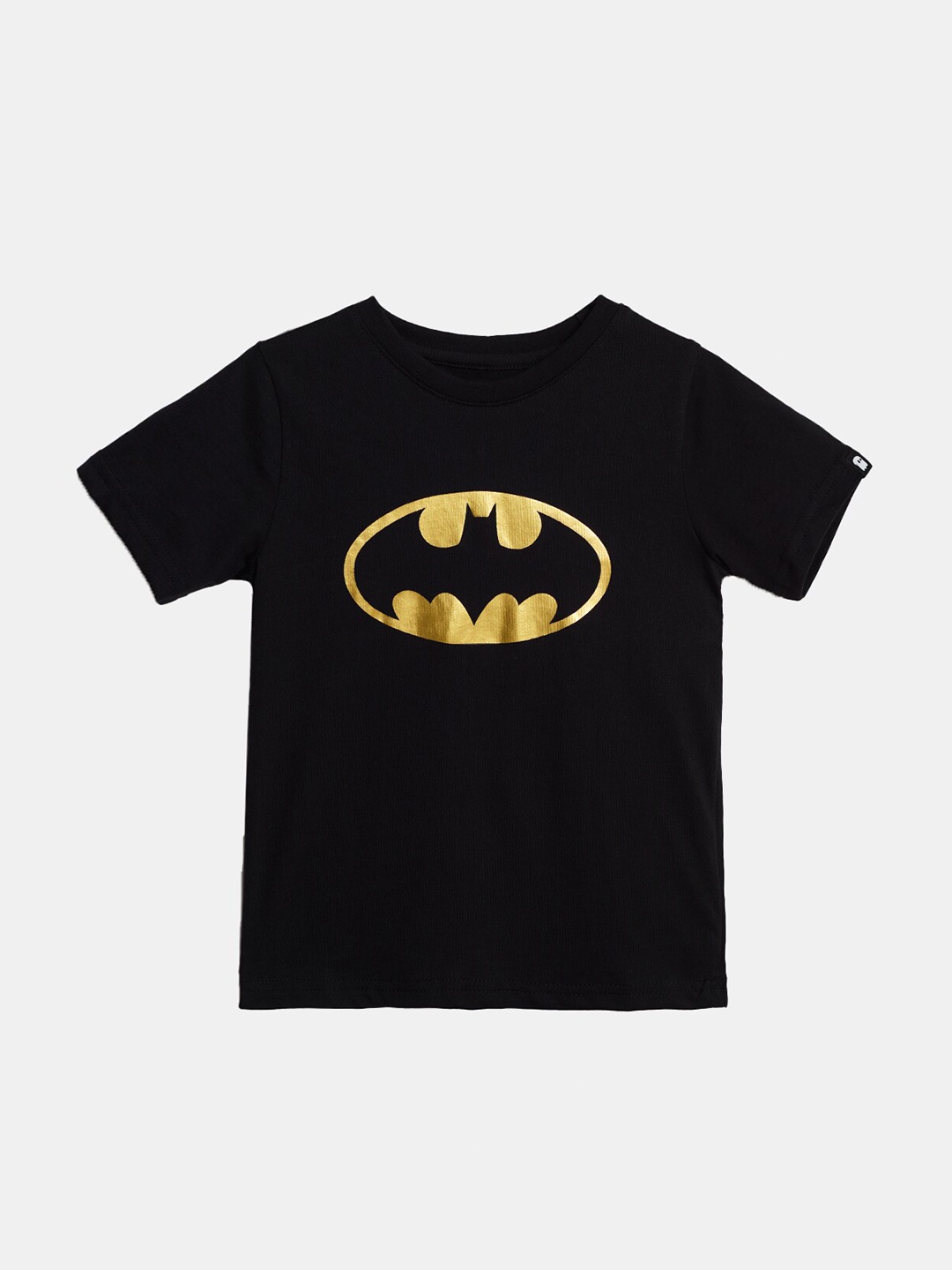 

The Souled Store Boys Black Batman Printed T-shirt