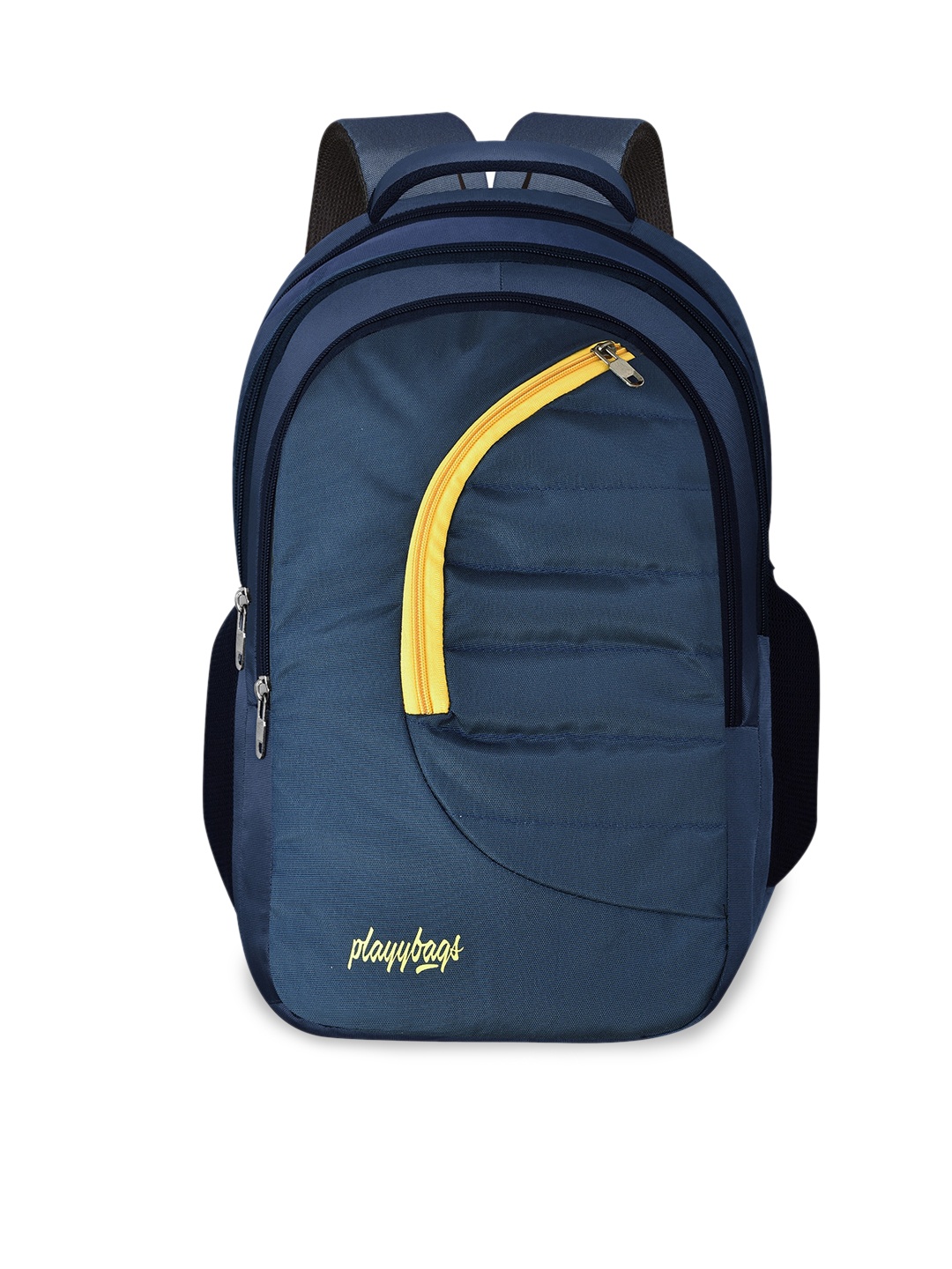 

PLAYYBAGS Unisex Blue & Black Backpack