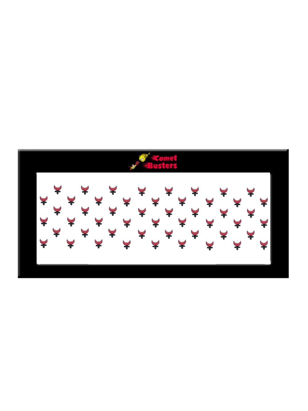 

Comet Busters Set Of 51 Bindis, Maroon