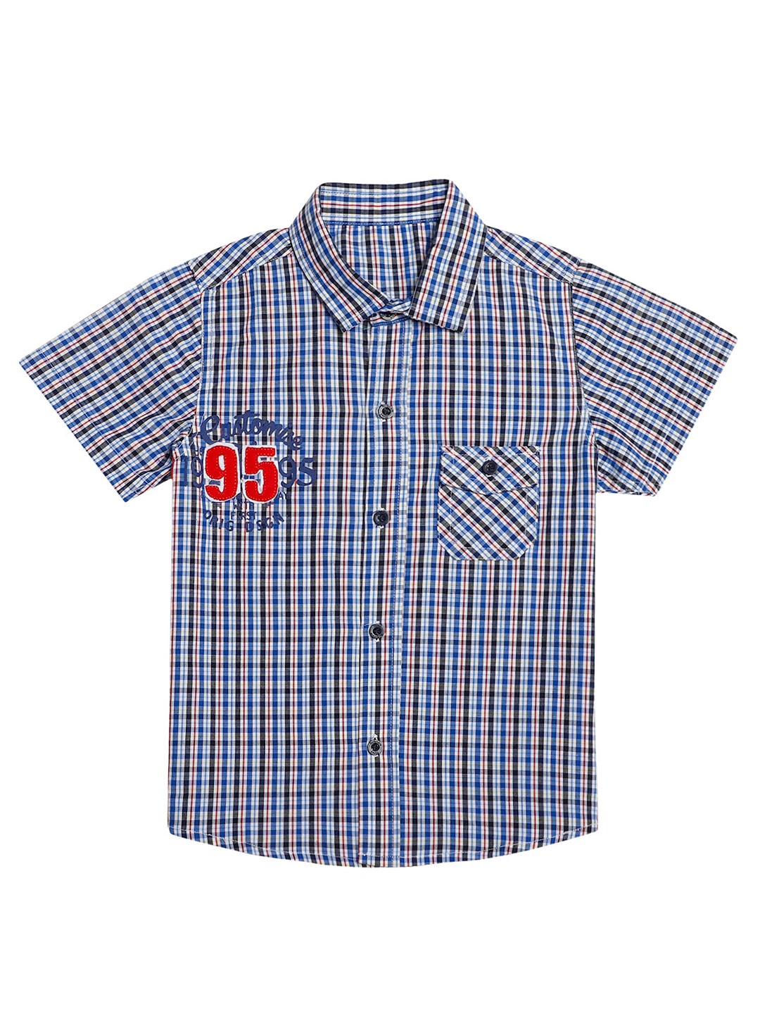 

Bodycare Kids Boys Black Gingham Checks Checked Casual Shirt