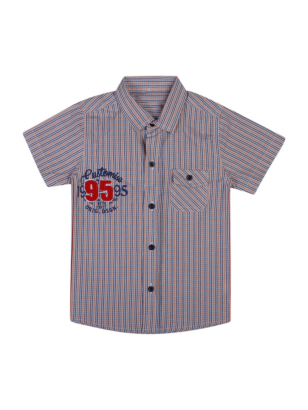 

Bodycare Kids Boys Multicoloured Striped Casual Shirt, Multi