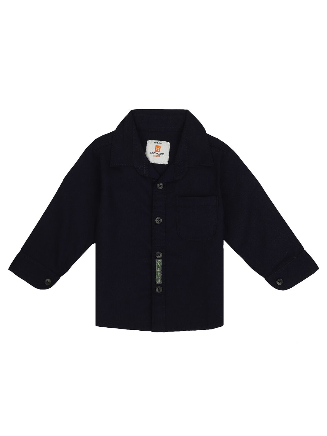 

Bodycare Kids Boys Navy Blue Casual Shirt