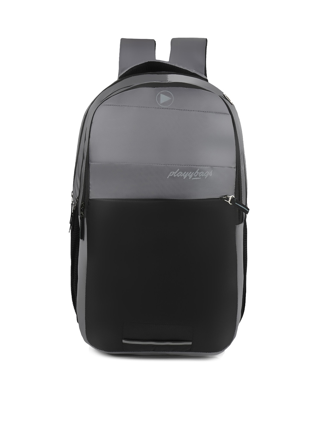 

PLAYYBAGS Unisex Black & Grey Backpack