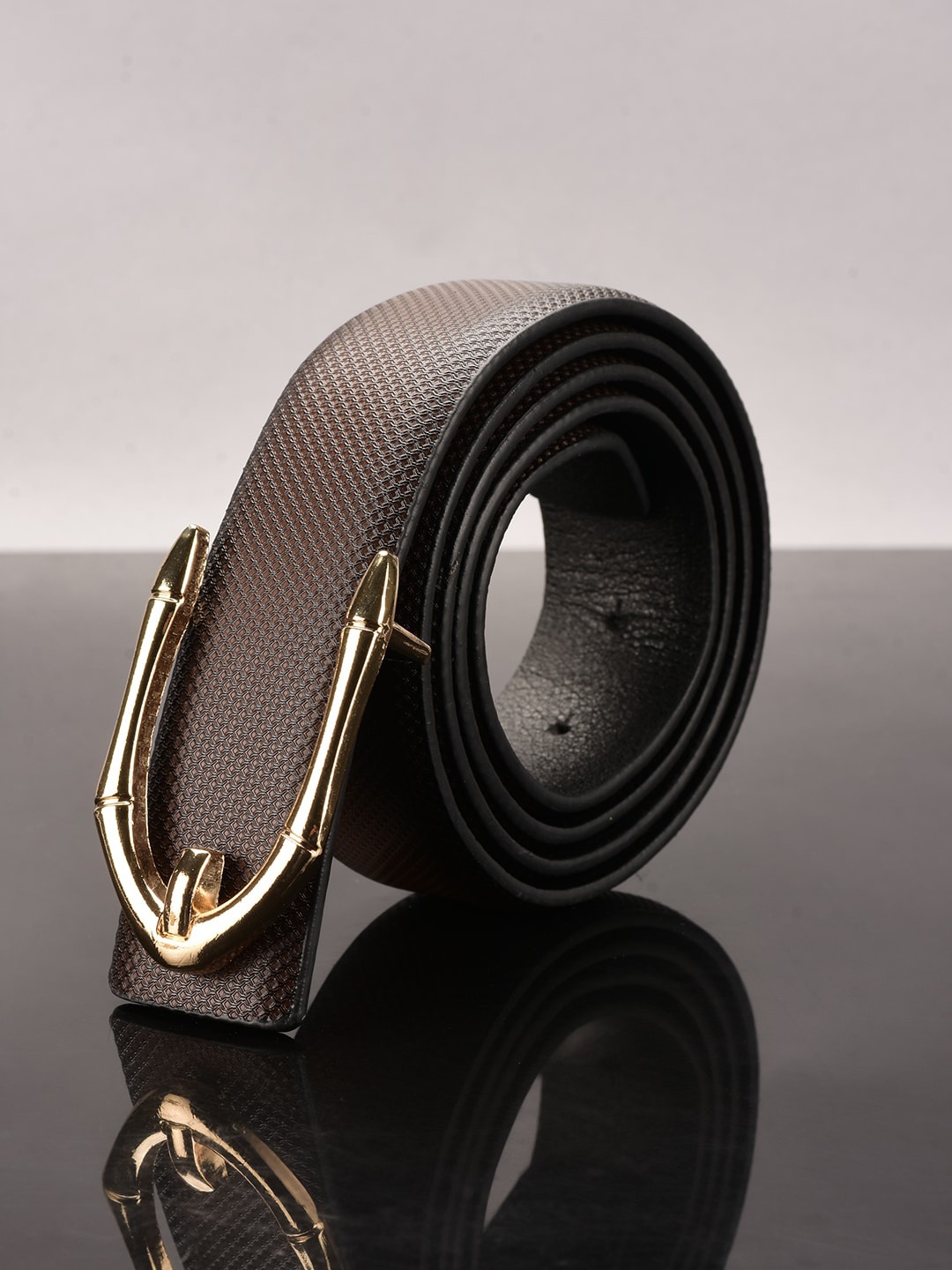 

BuckleUp Men Brown Formal Belt