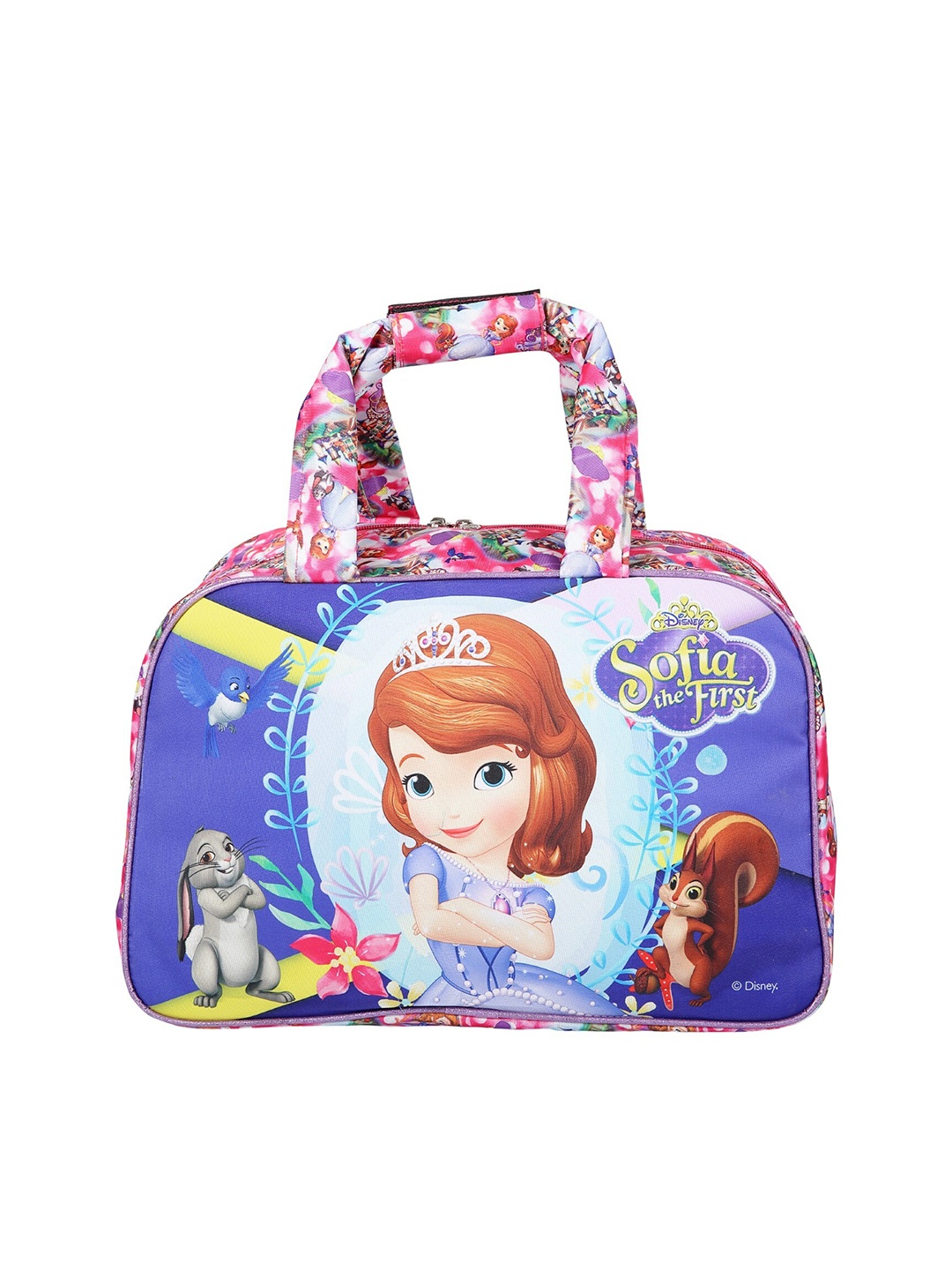 

Disney Girls Pink Printed Shopper Handheld Bag