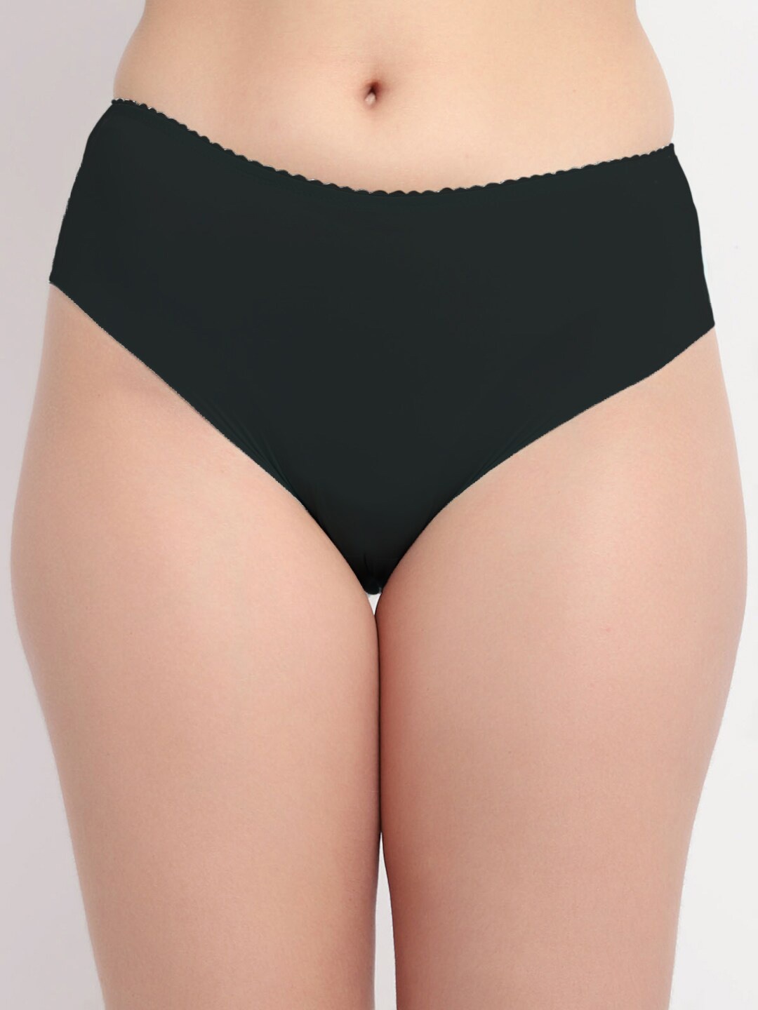 

EROTISSCH Women Black Solid Basic Briefs