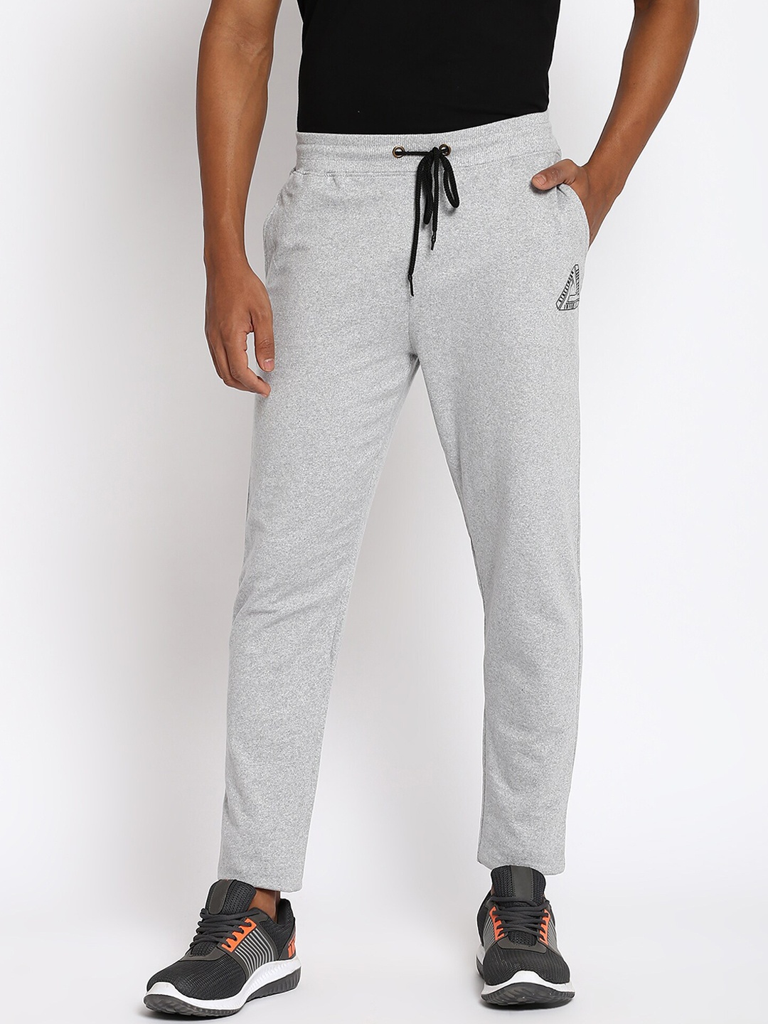 

abof Men Grey Regular Fit Track Pants