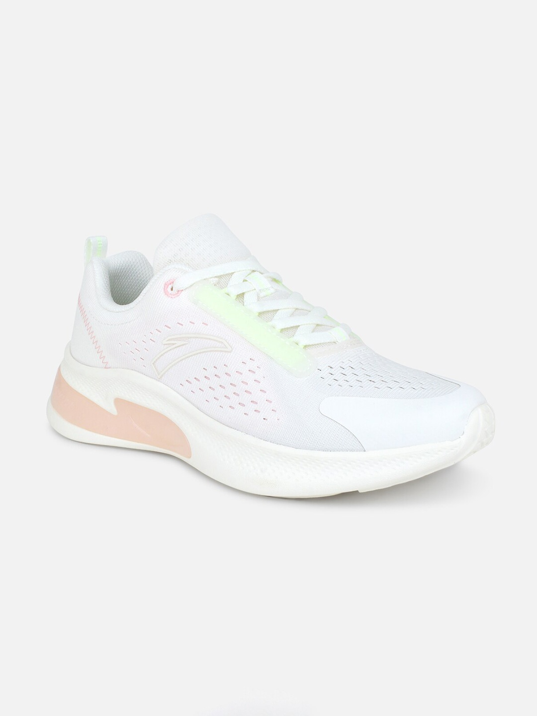 

Anta Women White Mesh Running Non-Marking Shoes