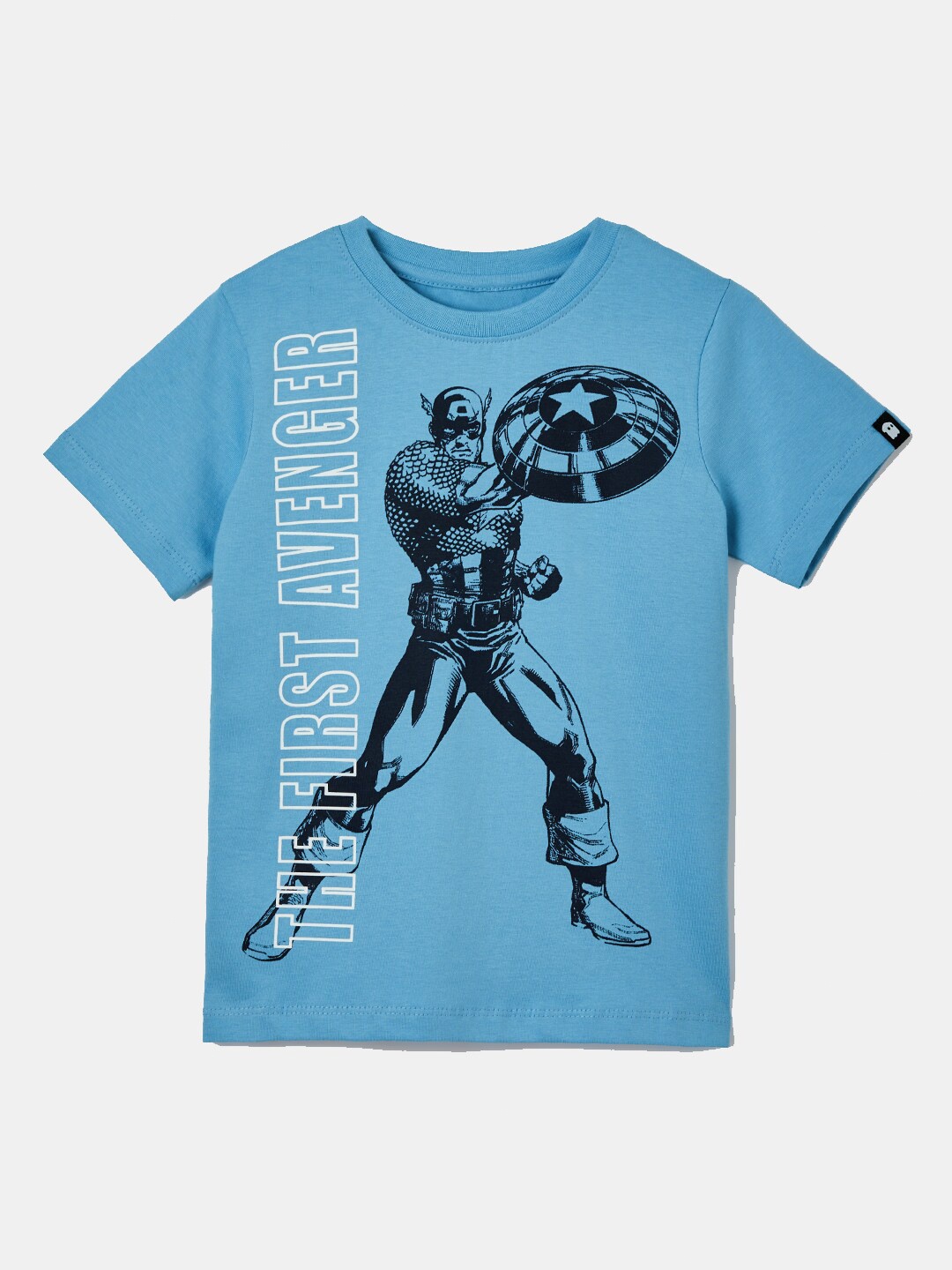 

The Souled Store Boys Blue Avengers Printed T-shirt