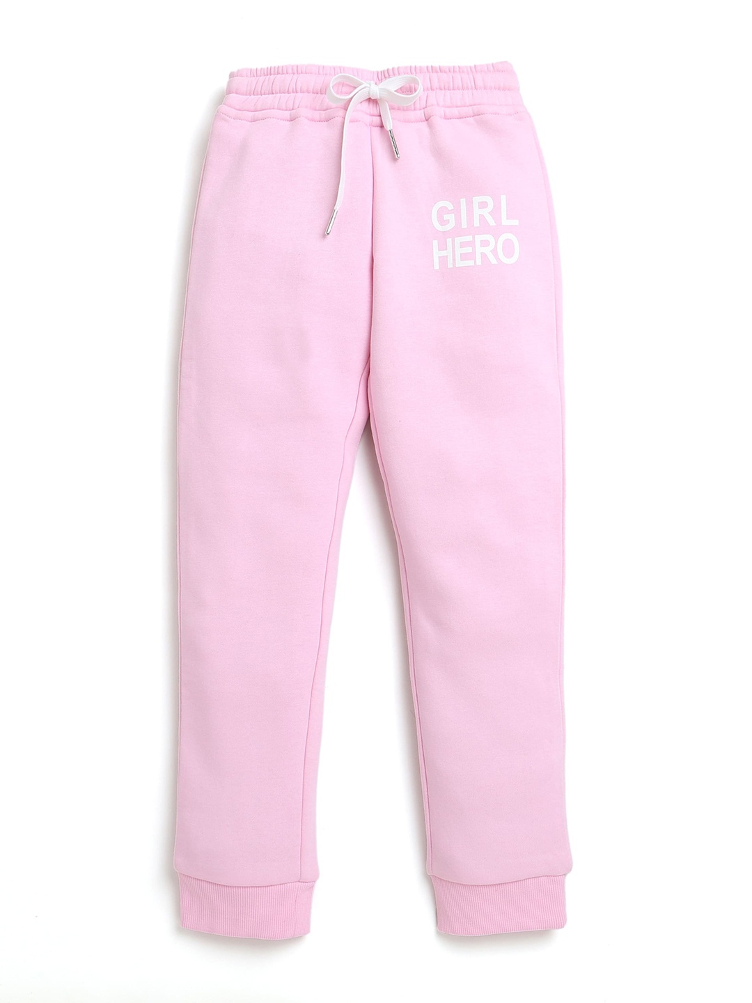 

Tiny Girl Girls Pink Solid Joggers