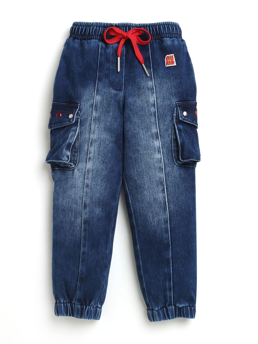 

Tiny Girl Blue Cotton Denim Jeggings