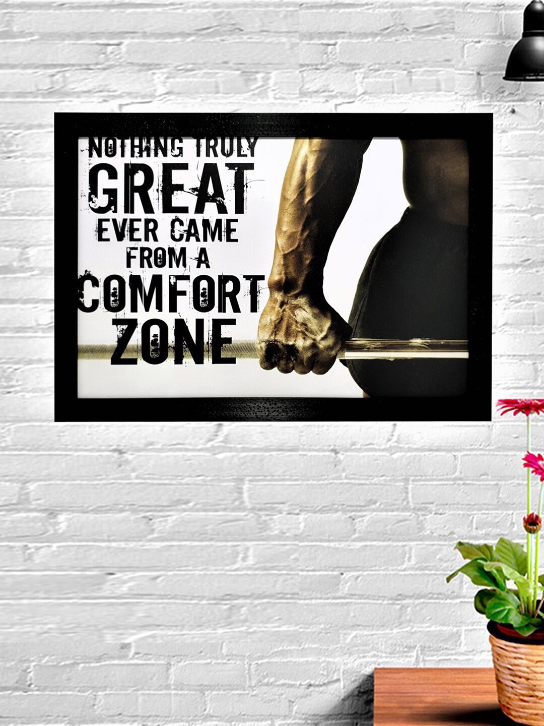 

Gallery99 Quotes Paper Framed Wall Art, White