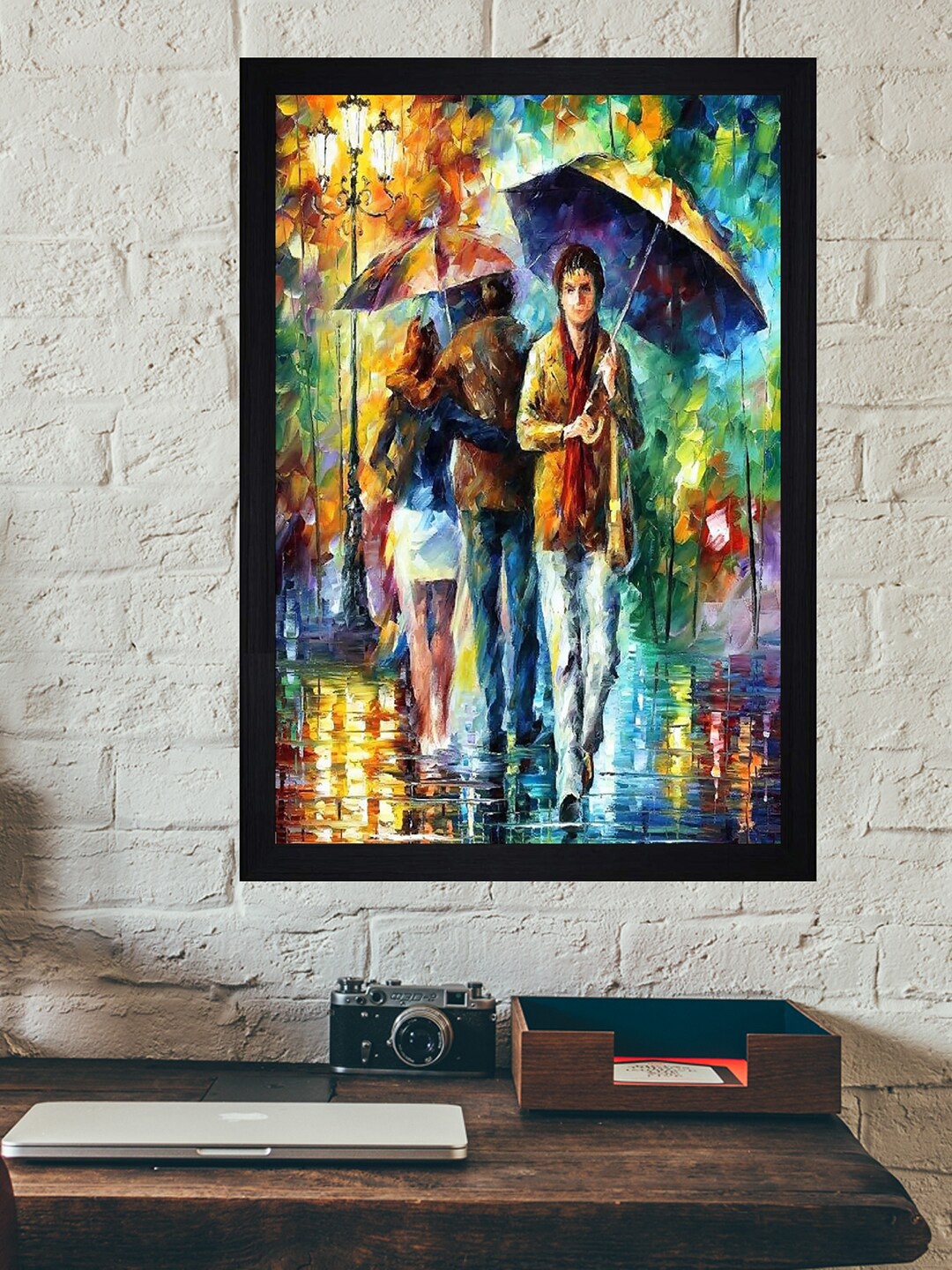 Gallery99 The Life Oil Painting Print Texture Paper Framed Wall Art, Multi