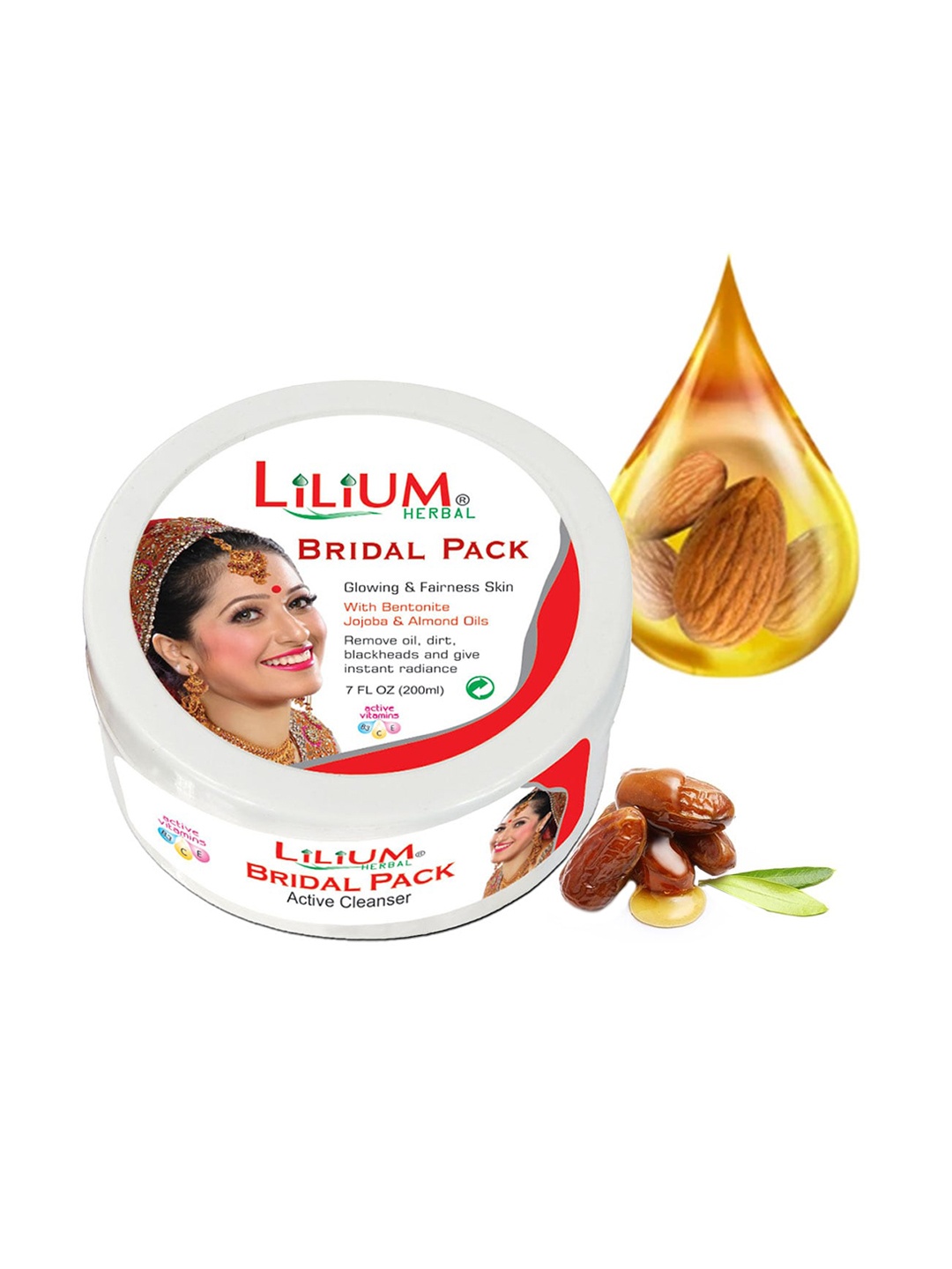 

Lilium Pack of 2 Skin Nourishing Bridal Face Pack, White