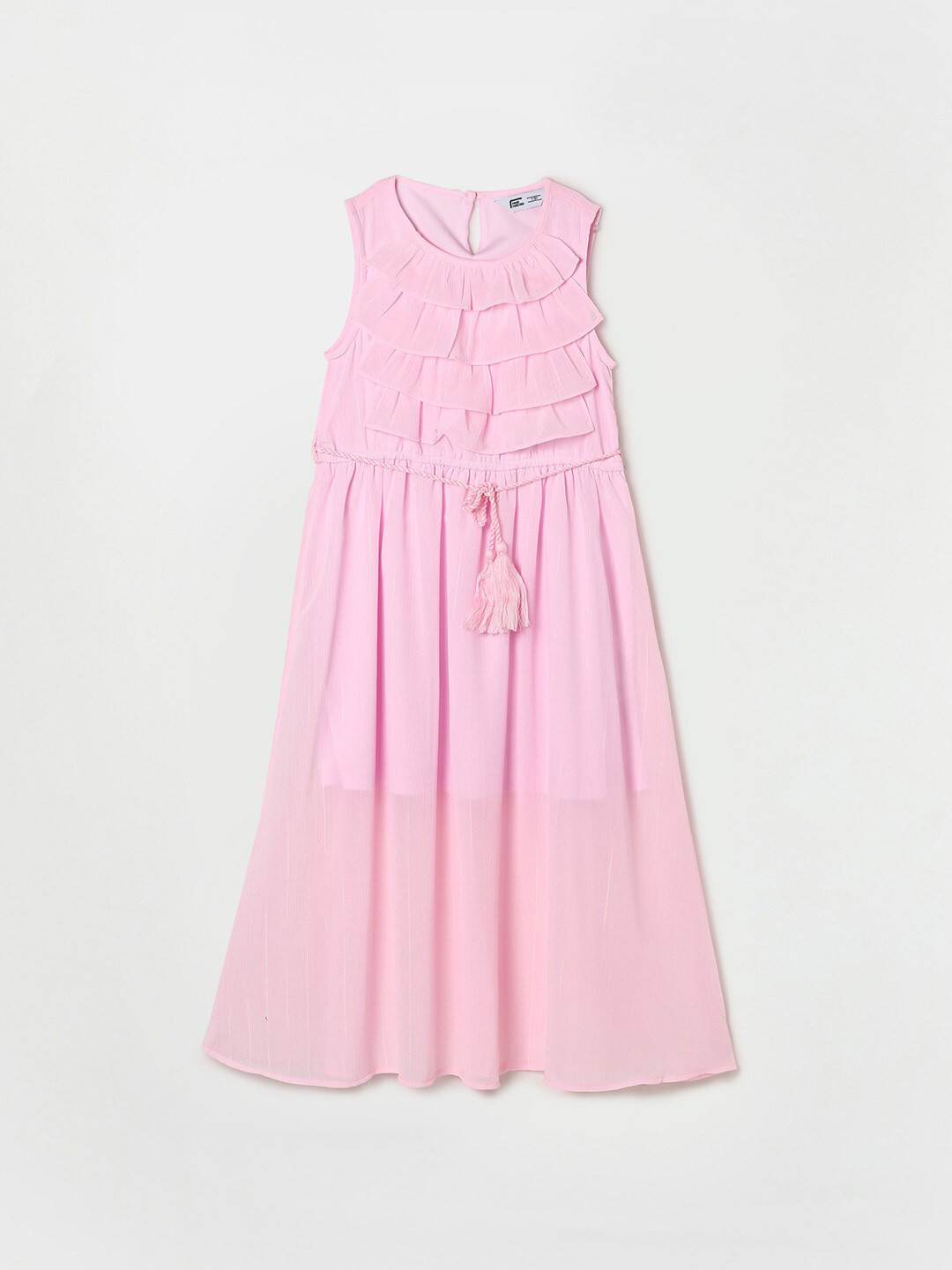 

Fame Forever by Lifestyle Girls Pink Casual A-Line Dress