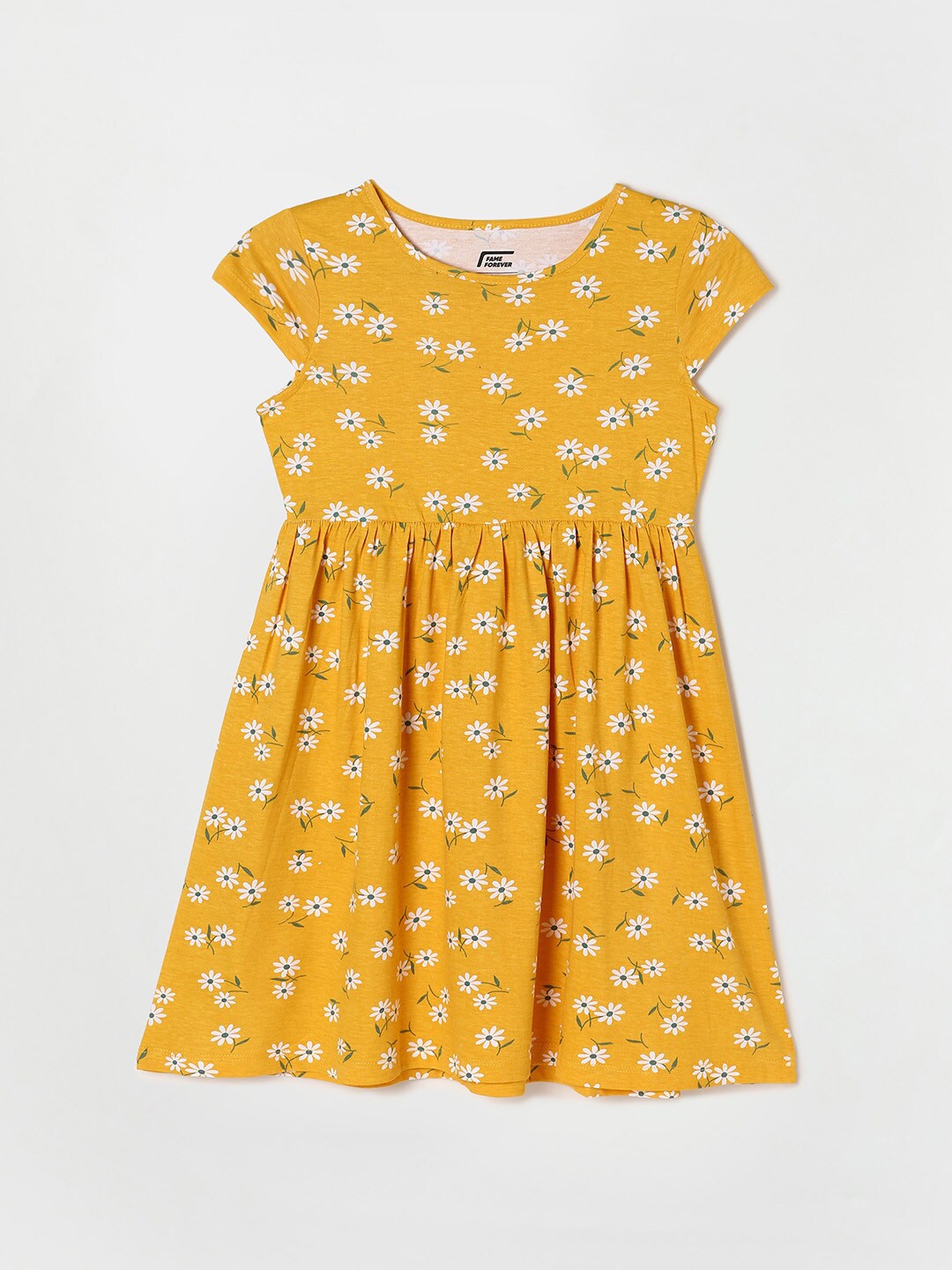 

Fame Forever by Lifestyle Yellow Floral Dress
