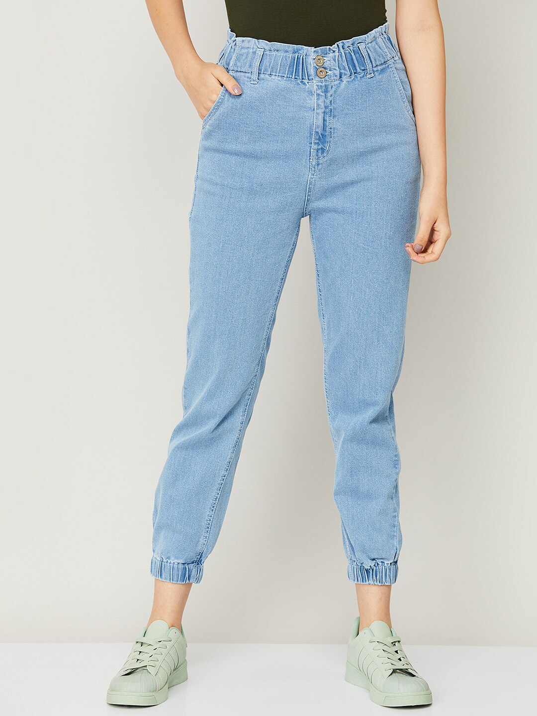 

Ginger by Lifestyle Women Blue Relaxed Fit Jeans