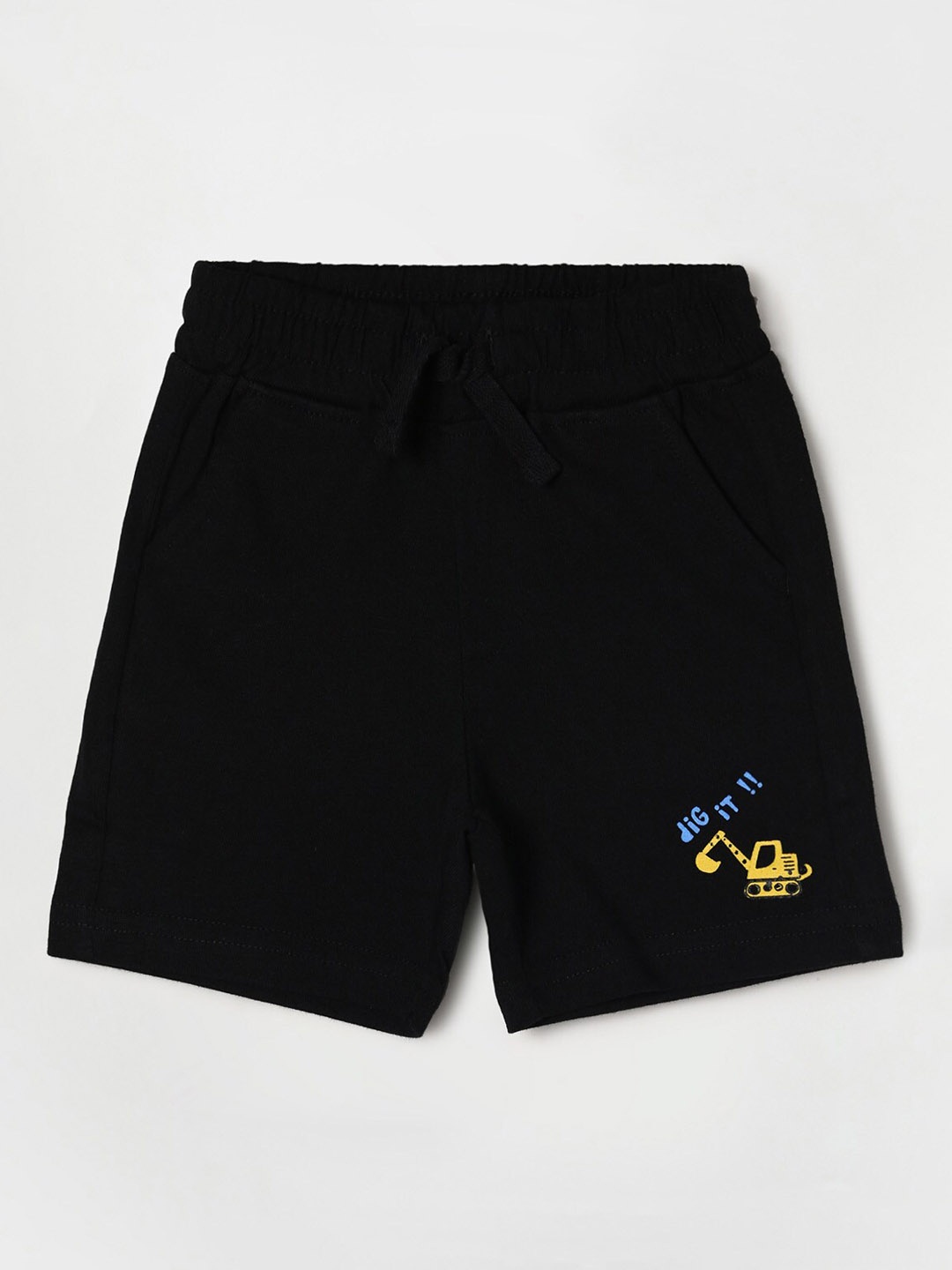 

Juniors by Lifestyle Boys Black Solid Shorts