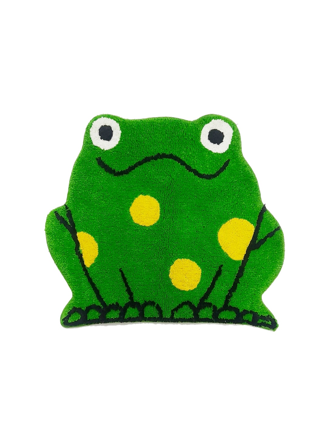 

SWHF Kids Green Frog Shaped Rug and Mat