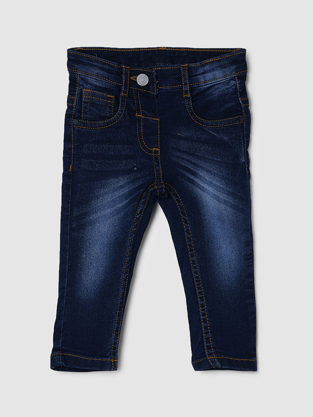 

max Girls Blue Light Fade Jeans