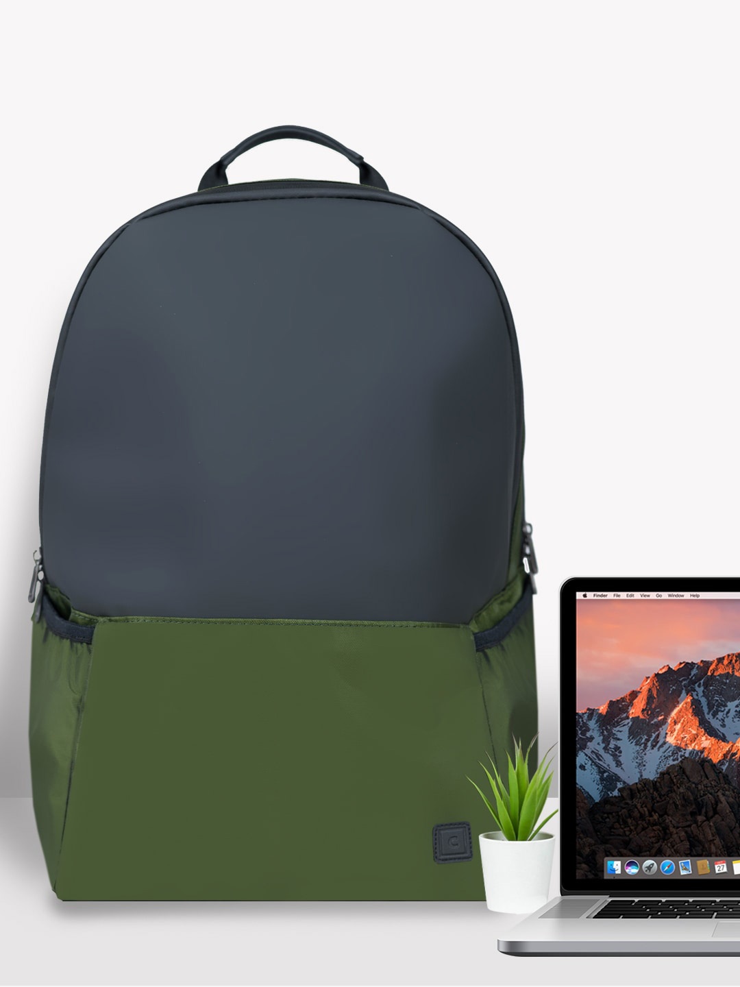 

CARRIALL Unisex Olive Backpacks