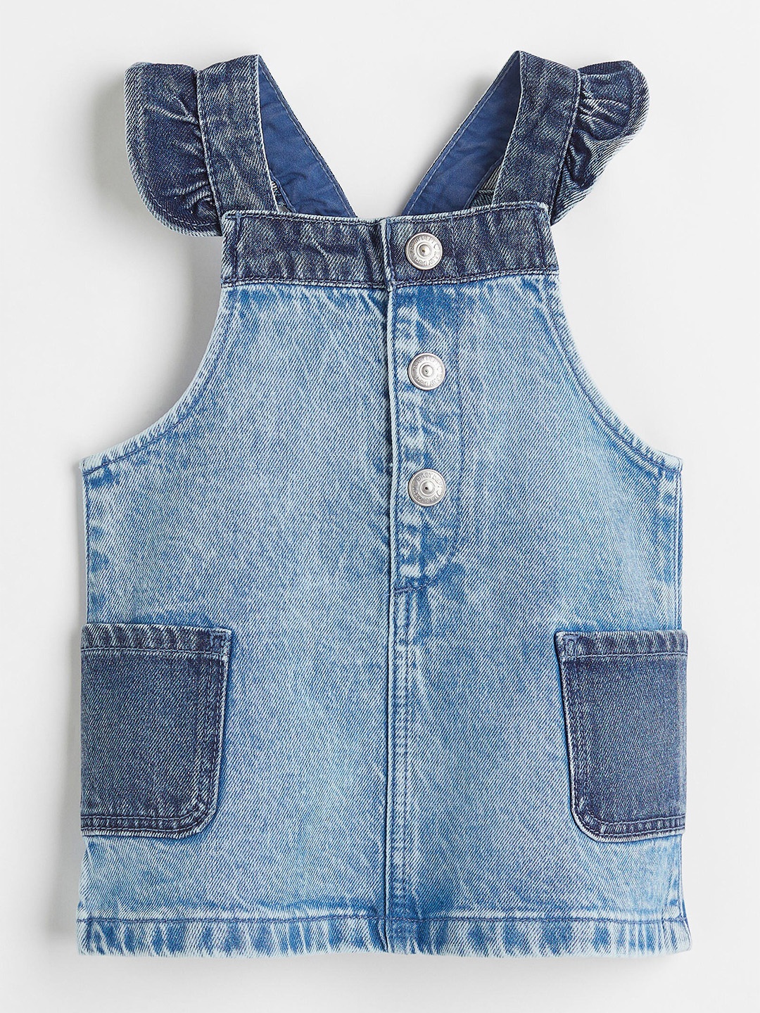 

H&M Girls Blue Dungaree Dress