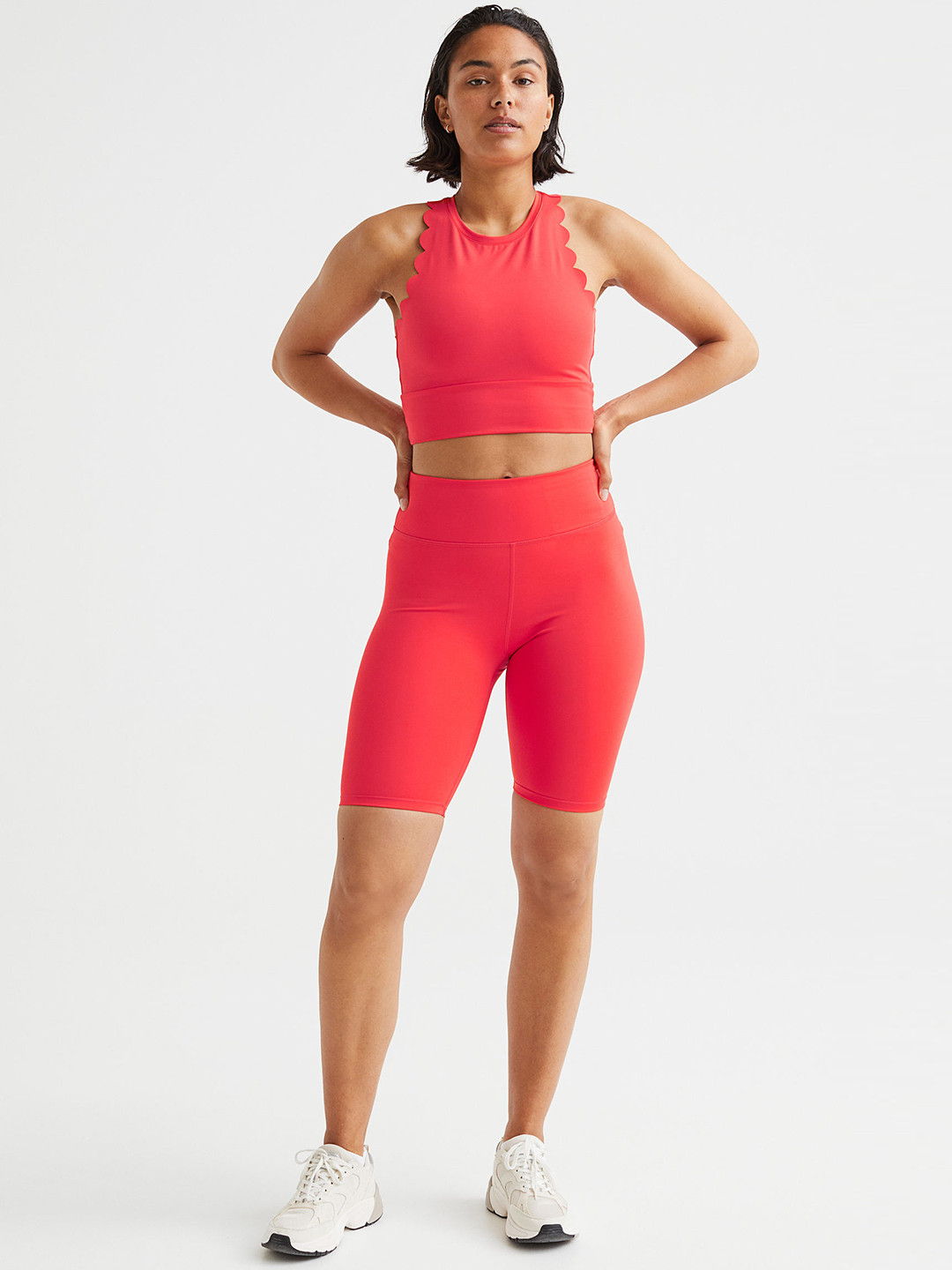 

H&M Women Red Sports Cycling Shorts