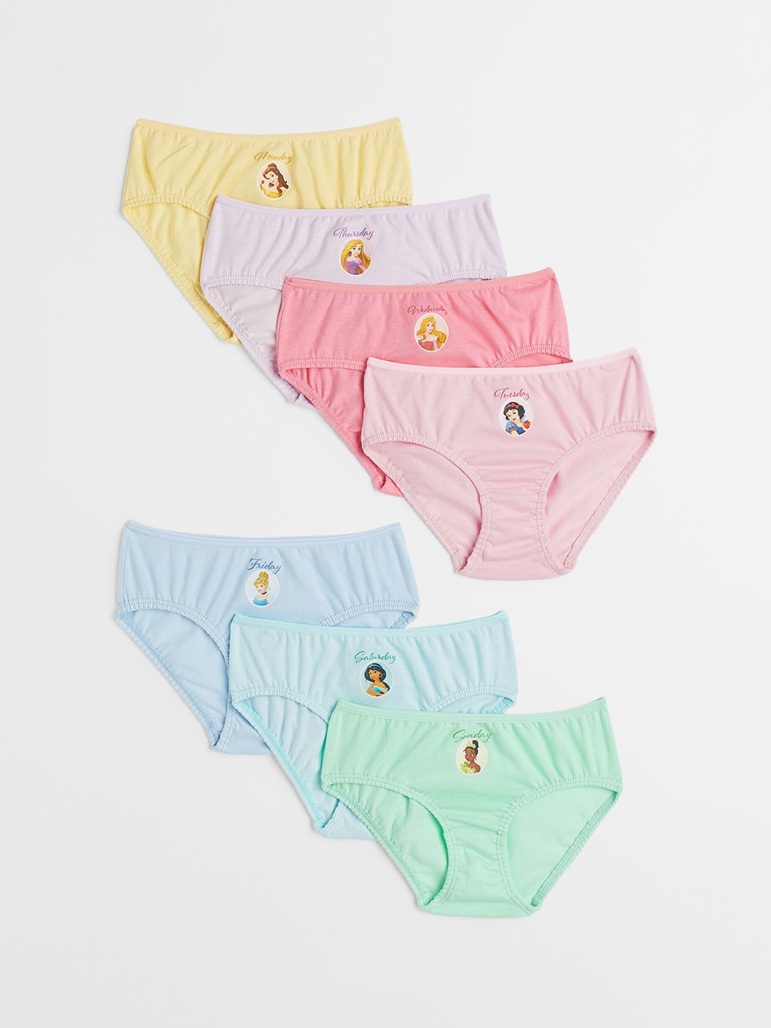 

H&M Girls 7-pack cotton briefs, Blue