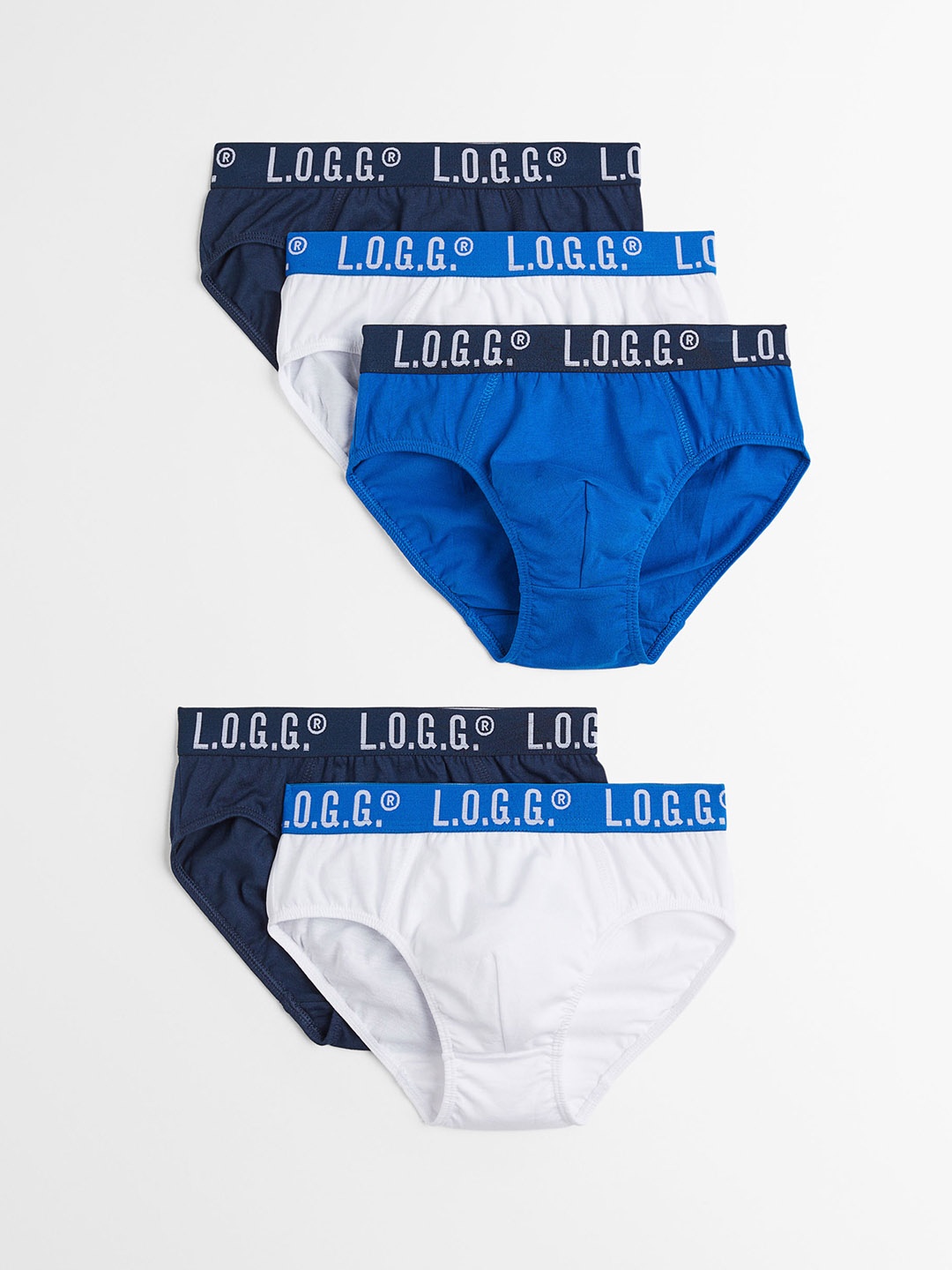 

H&M Boys 5-pack Briefs - 0485688033, Navy blue