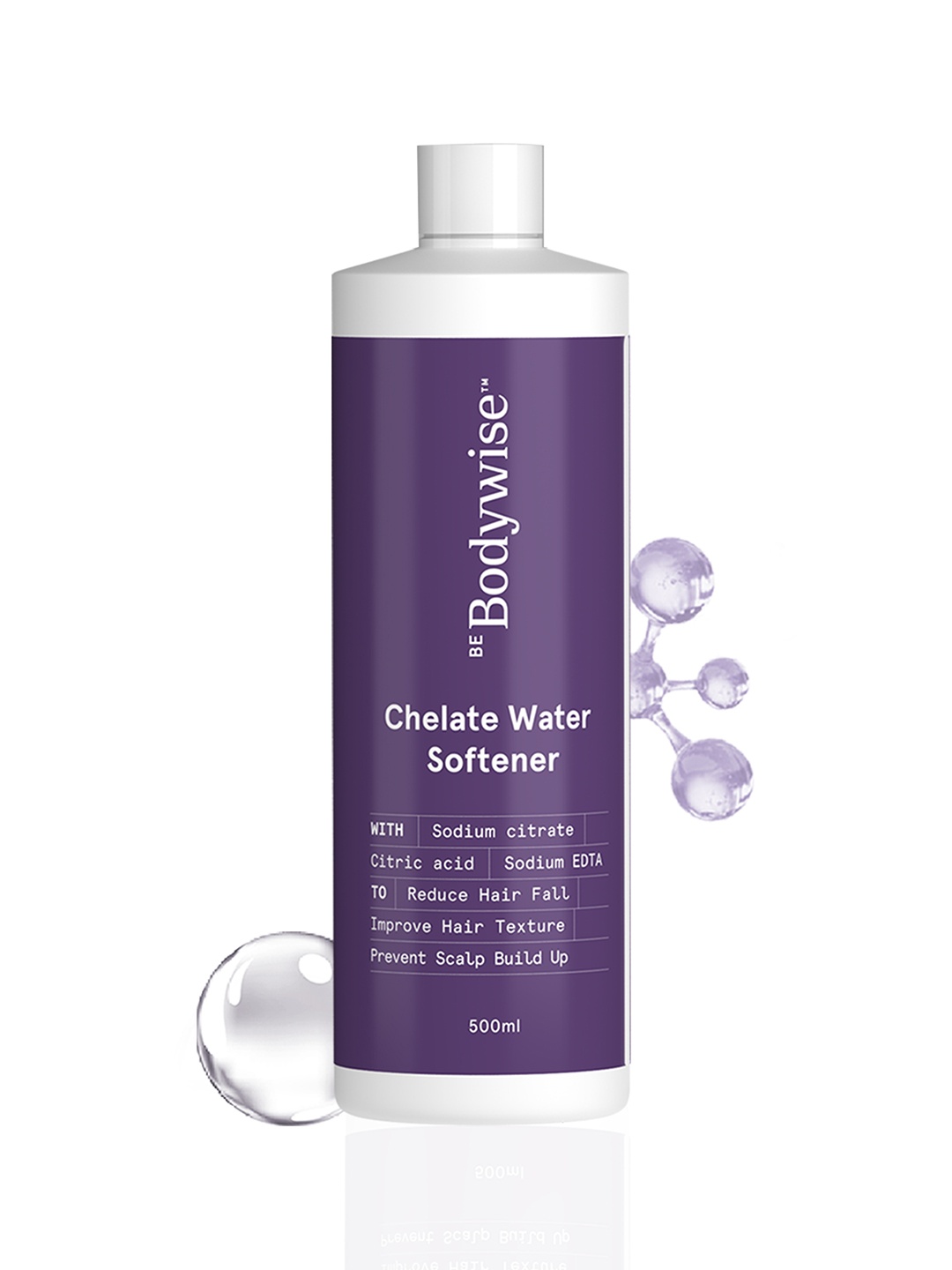 

Be Bodywise Water Softener 500ml, Blue