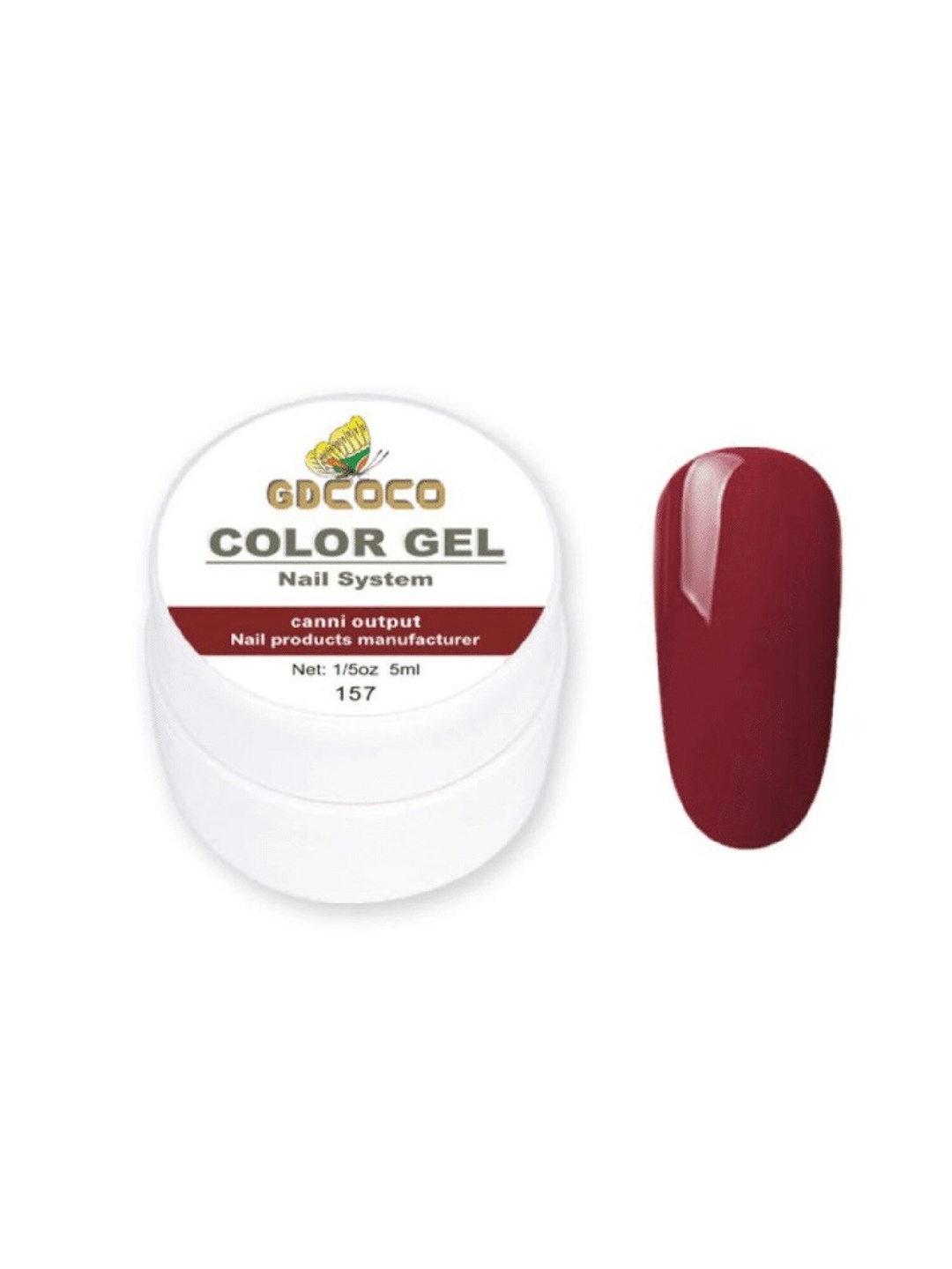 

GDCOCO UV Color Gel Nail Polish 5ml, Multi