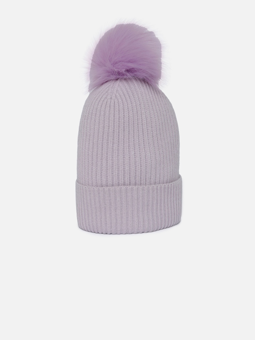 

Vero Moda Women Purple Beanie Cap