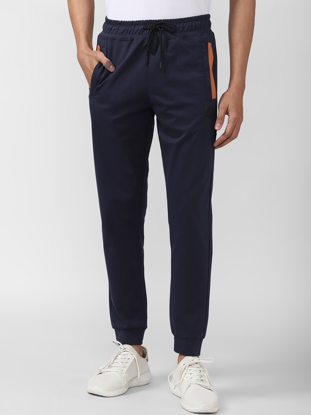 

Van Heusen Men Navy Blue Solid Sports Joggers